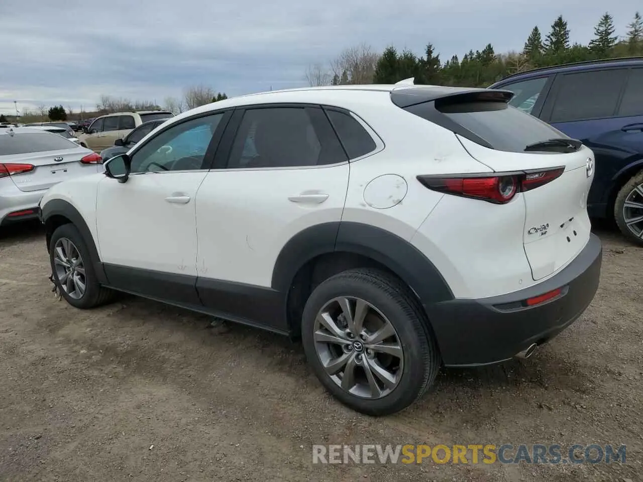 2 Photograph of a damaged car 3MVDMBDM2RM613812 MAZDA CX30 2024
