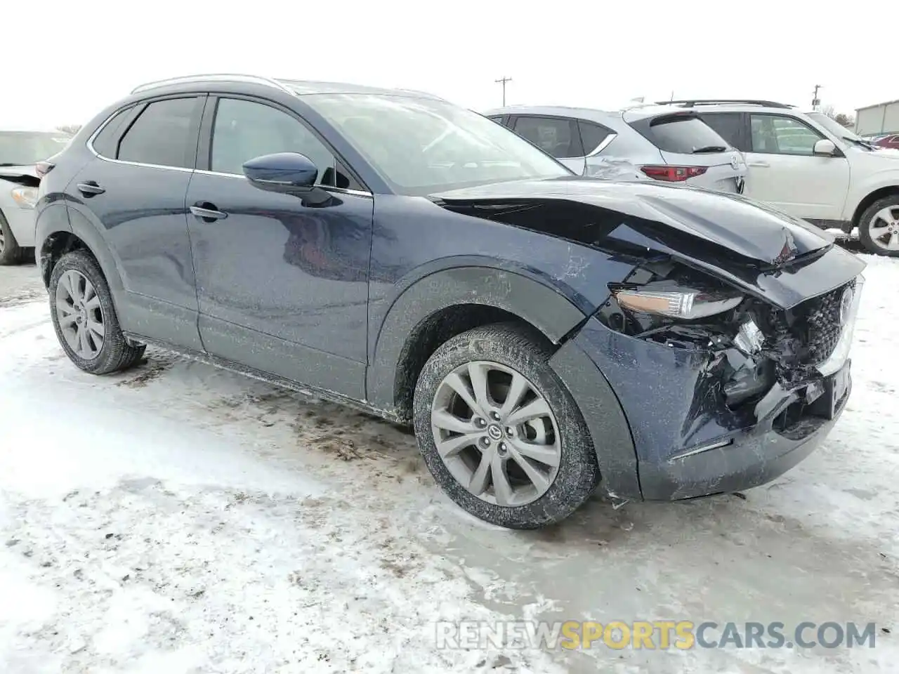 4 Photograph of a damaged car 3MVDMBDM4RM689371 MAZDA CX30 2024