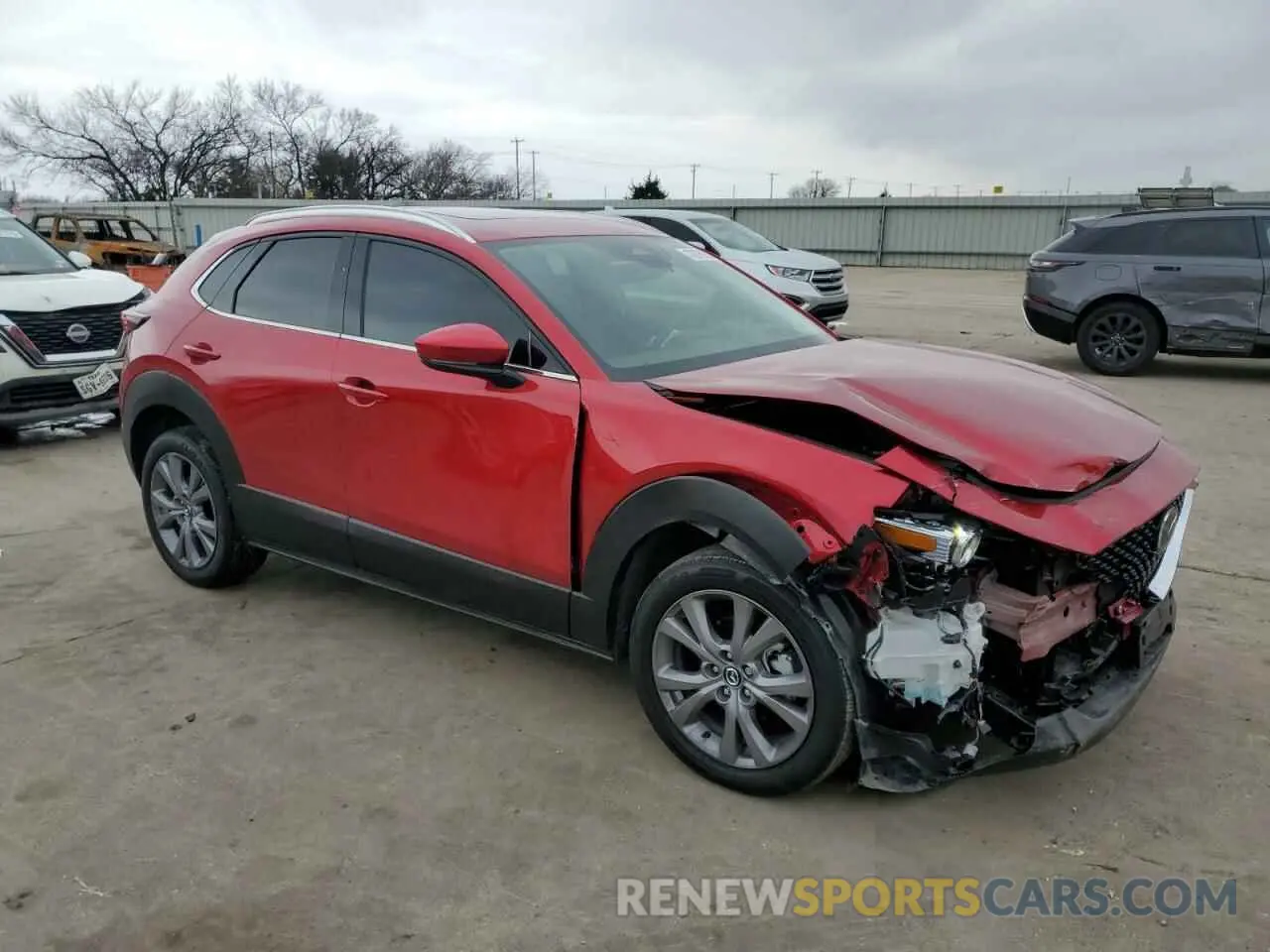 4 Photograph of a damaged car 3MVDMBDM8RM668801 MAZDA CX30 2024