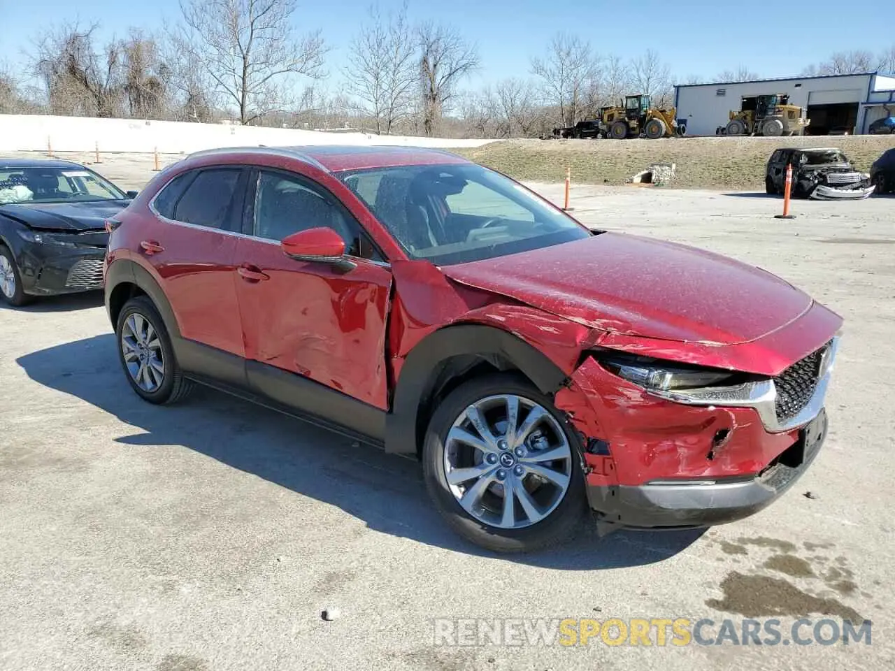 4 Photograph of a damaged car 3MVDMBDMXRM706142 MAZDA CX30 2024