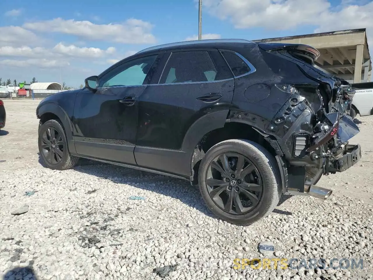 2 Photograph of a damaged car 3MVDMBDY6RM602606 MAZDA CX30 2024