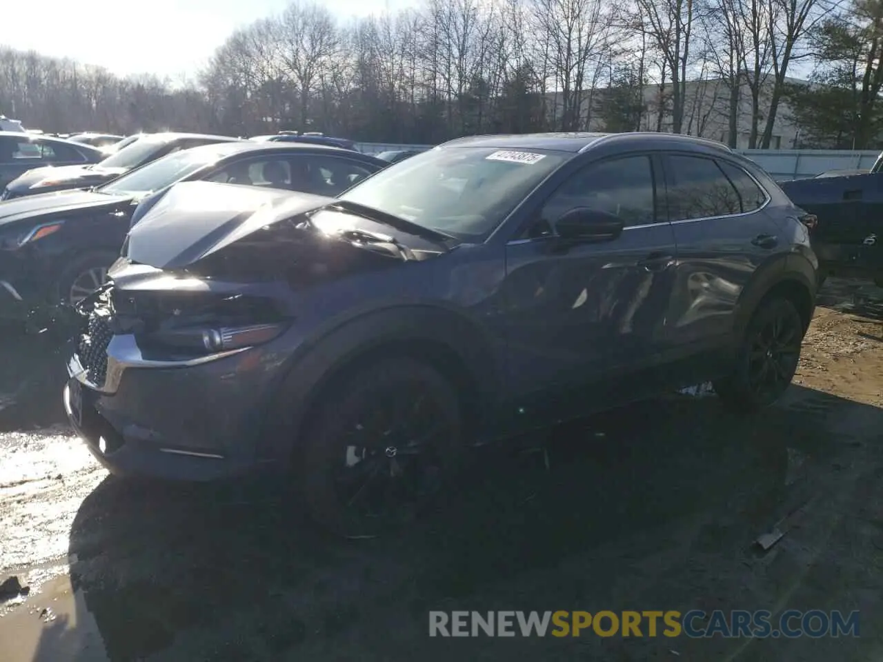 1 Photograph of a damaged car 3MVDMBEYXRM618645 MAZDA CX30 2024