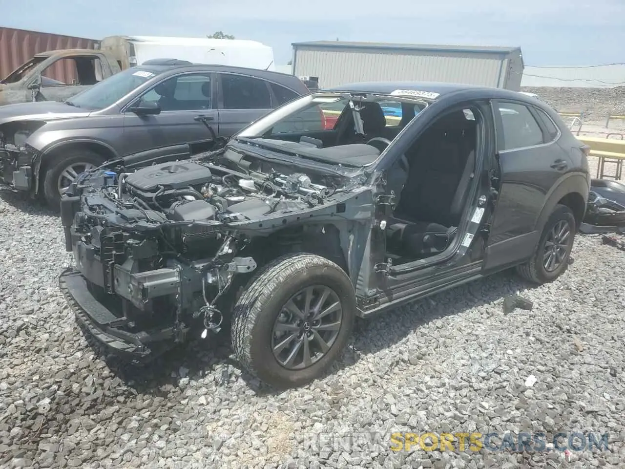 1 Photograph of a damaged car 3MVDMBAM7SM786722 MAZDA CX30 2025