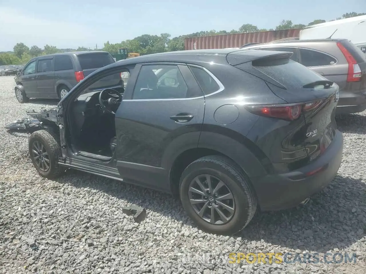 2 Photograph of a damaged car 3MVDMBAM7SM786722 MAZDA CX30 2025