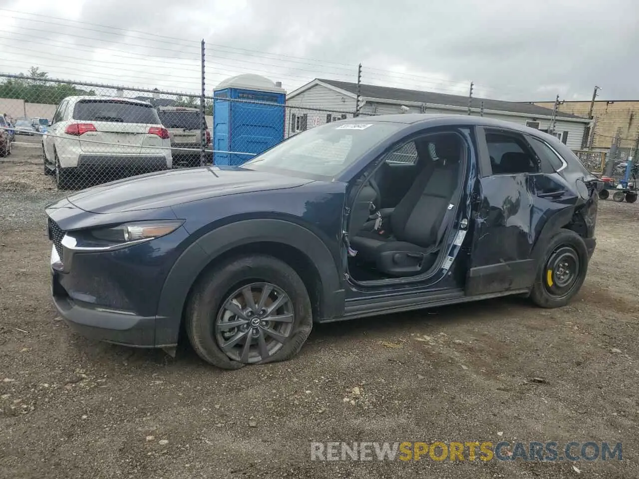 1 Photograph of a damaged car 3MVDMBAMXSM793468 MAZDA CX30 2025