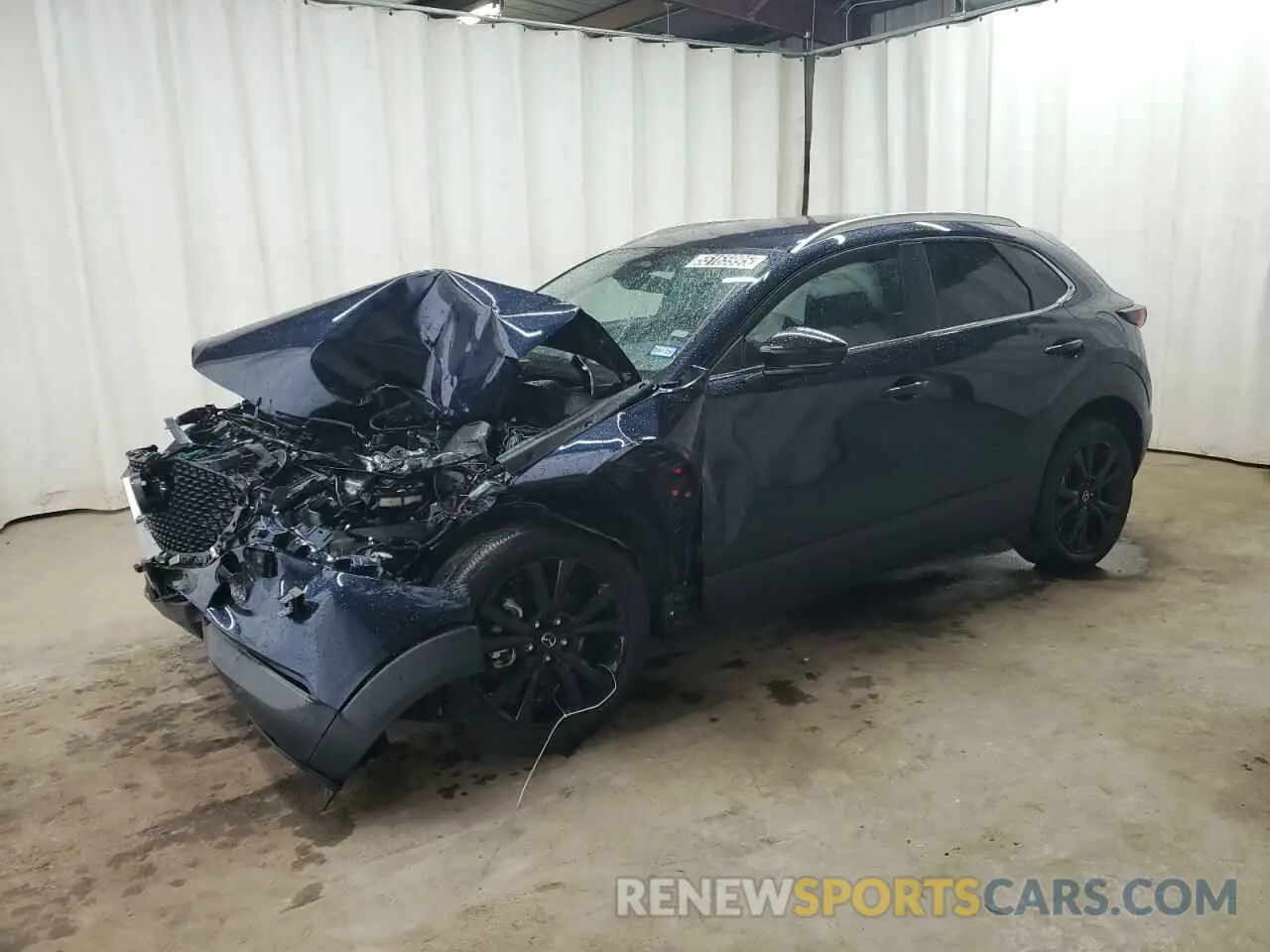1 Photograph of a damaged car 3MVDMBBM0SM758291 MAZDA CX30 2025
