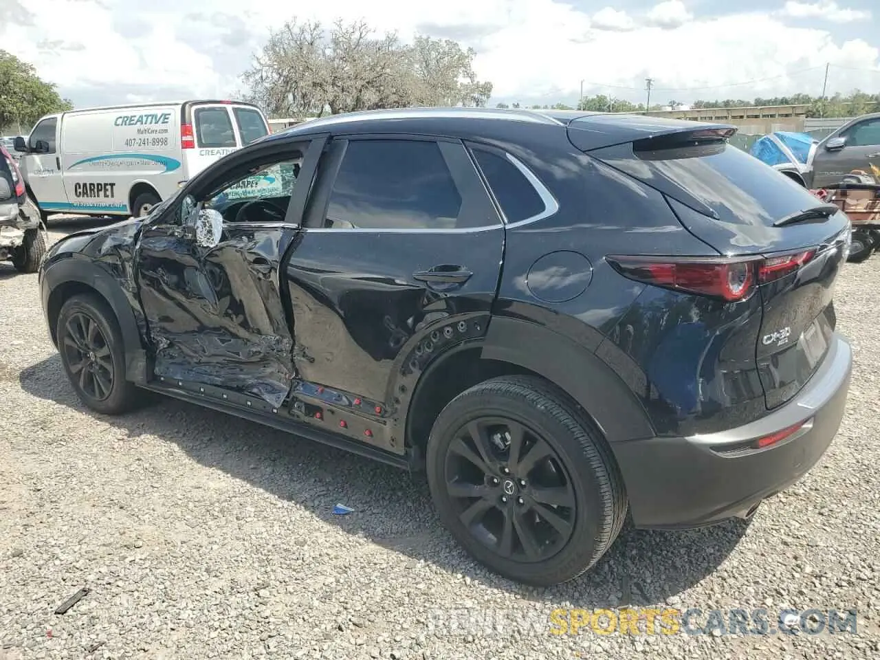 2 Photograph of a damaged car 3MVDMBBM2SM803120 MAZDA CX30 2025