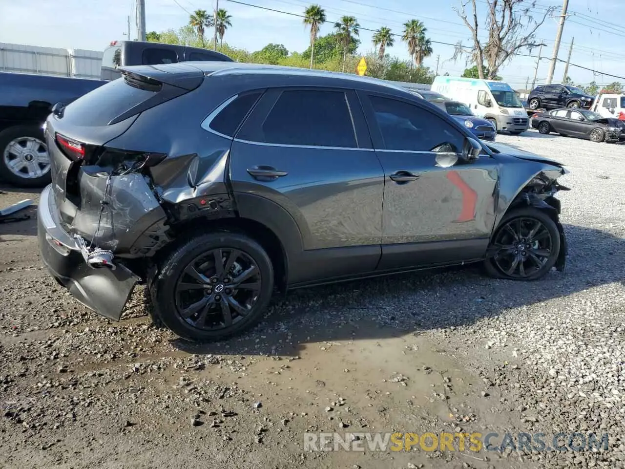 3 Photograph of a damaged car 3MVDMBBM4SM787924 MAZDA CX30 2025
