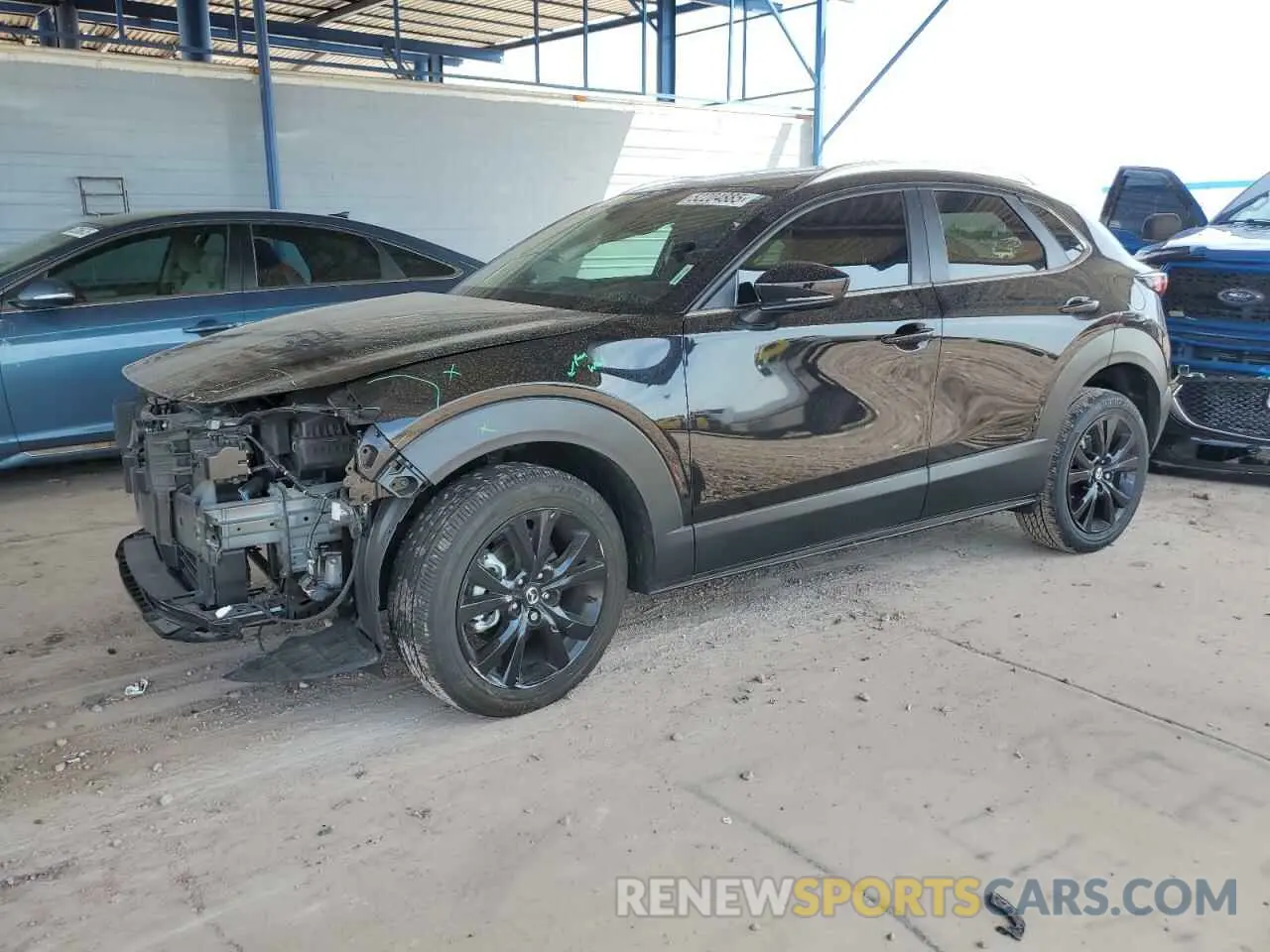 1 Photograph of a damaged car 3MVDMBBM6SM776133 MAZDA CX30 2025