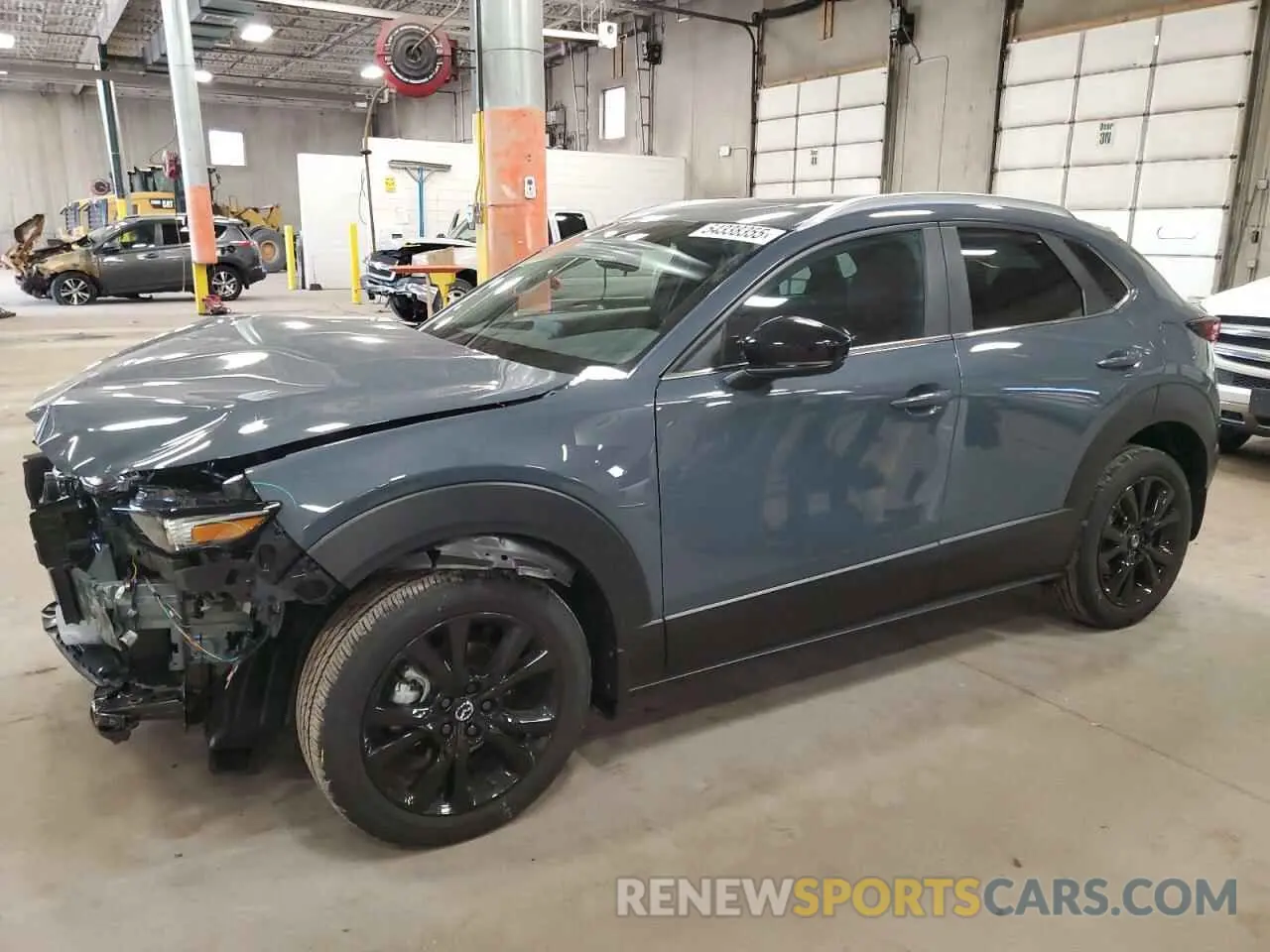 1 Photograph of a damaged car 3MVDMBCM3SM794376 MAZDA CX30 2025