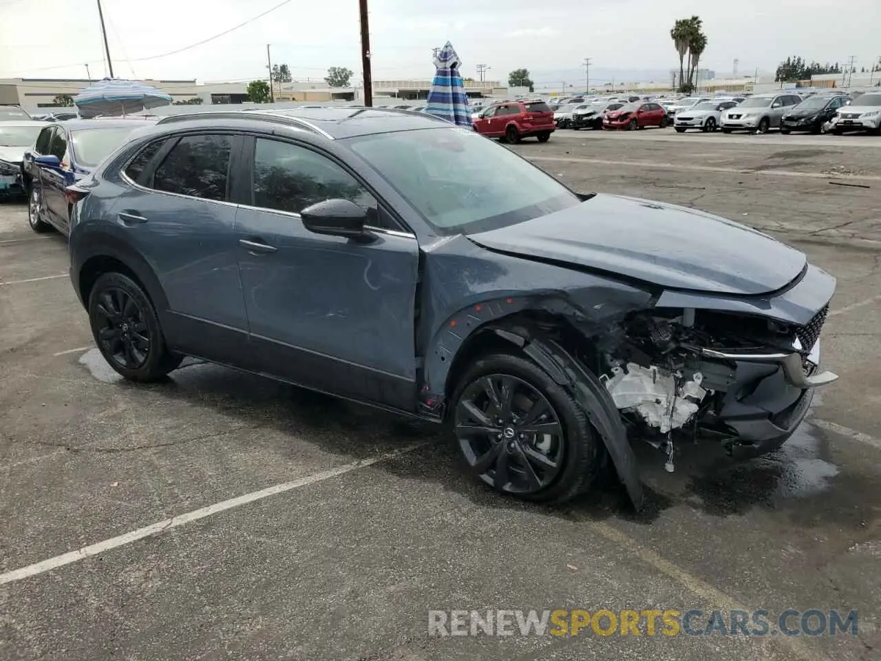4 Photograph of a damaged car 3MVDMBCM5SM799059 MAZDA CX30 2025