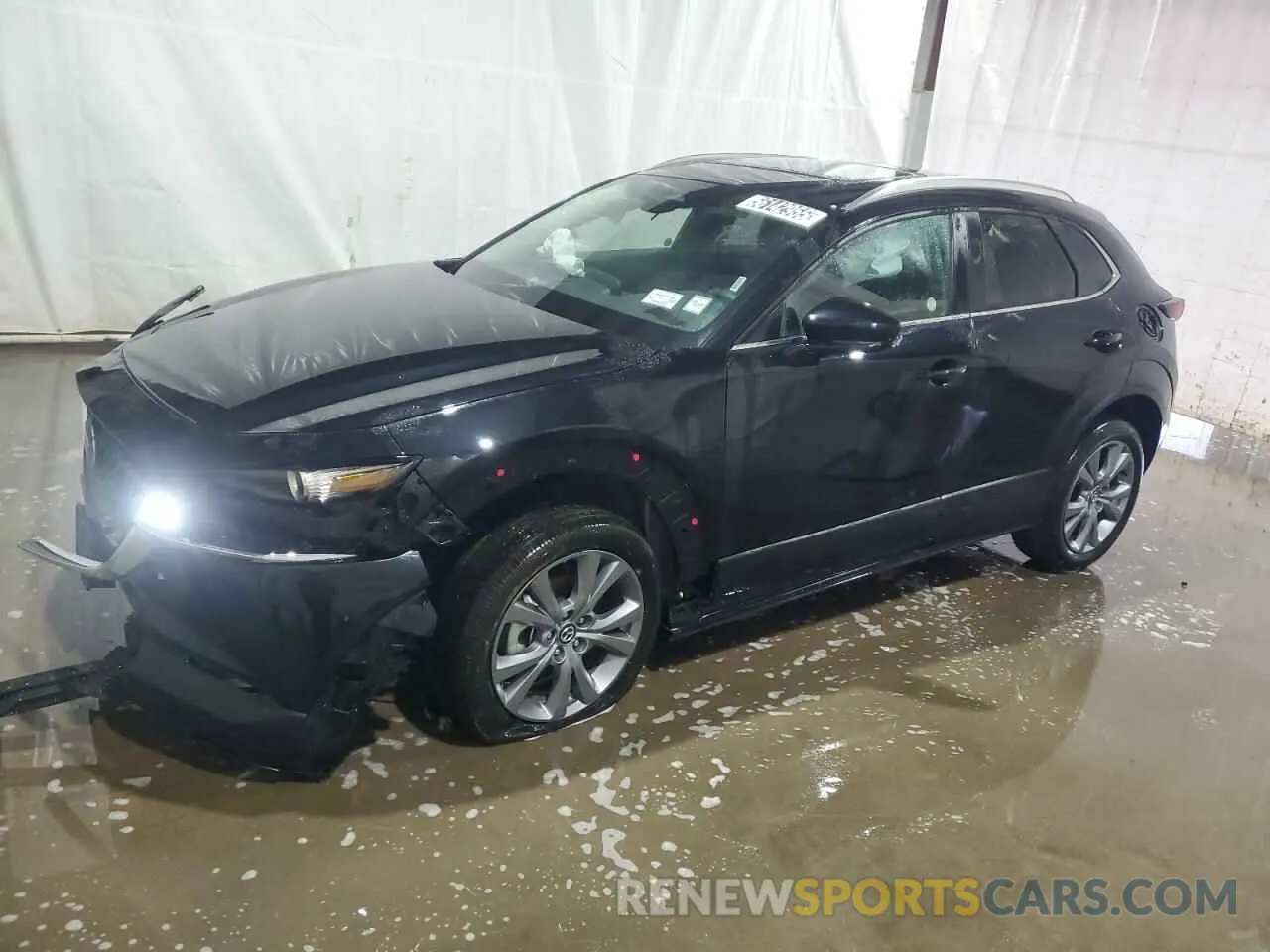 1 Photograph of a damaged car 3MVDMBCM6SM790368 MAZDA CX30 2025