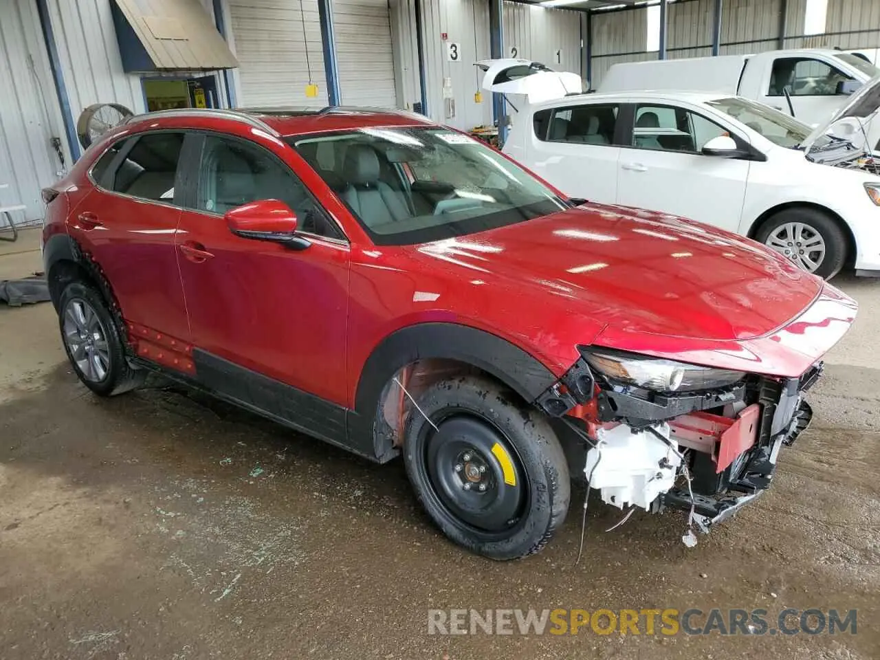 4 Photograph of a damaged car 3MVDMBCM9SM775850 MAZDA CX30 2025