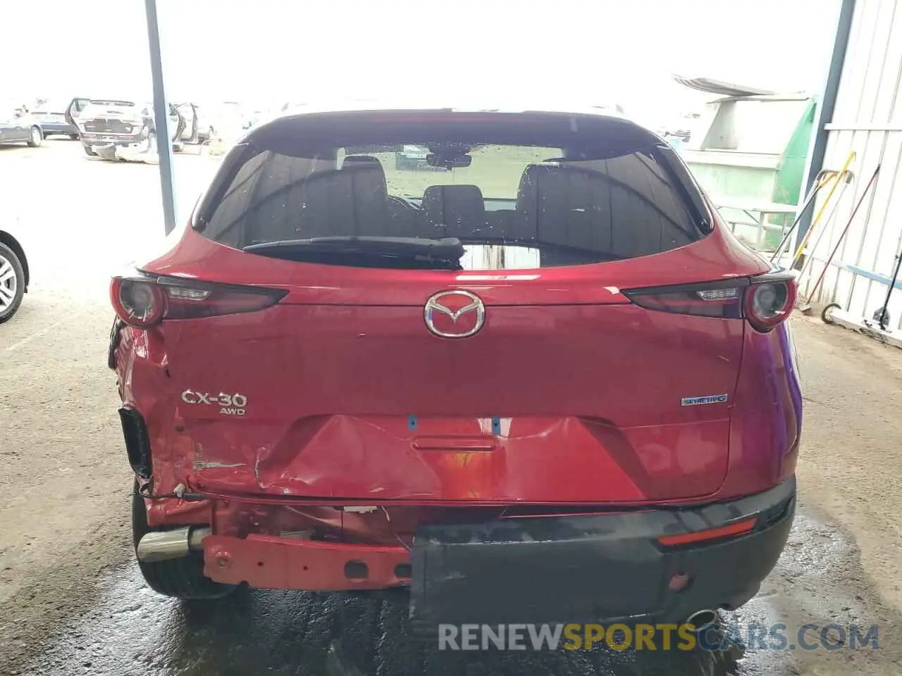 6 Photograph of a damaged car 3MVDMBCM9SM775850 MAZDA CX30 2025