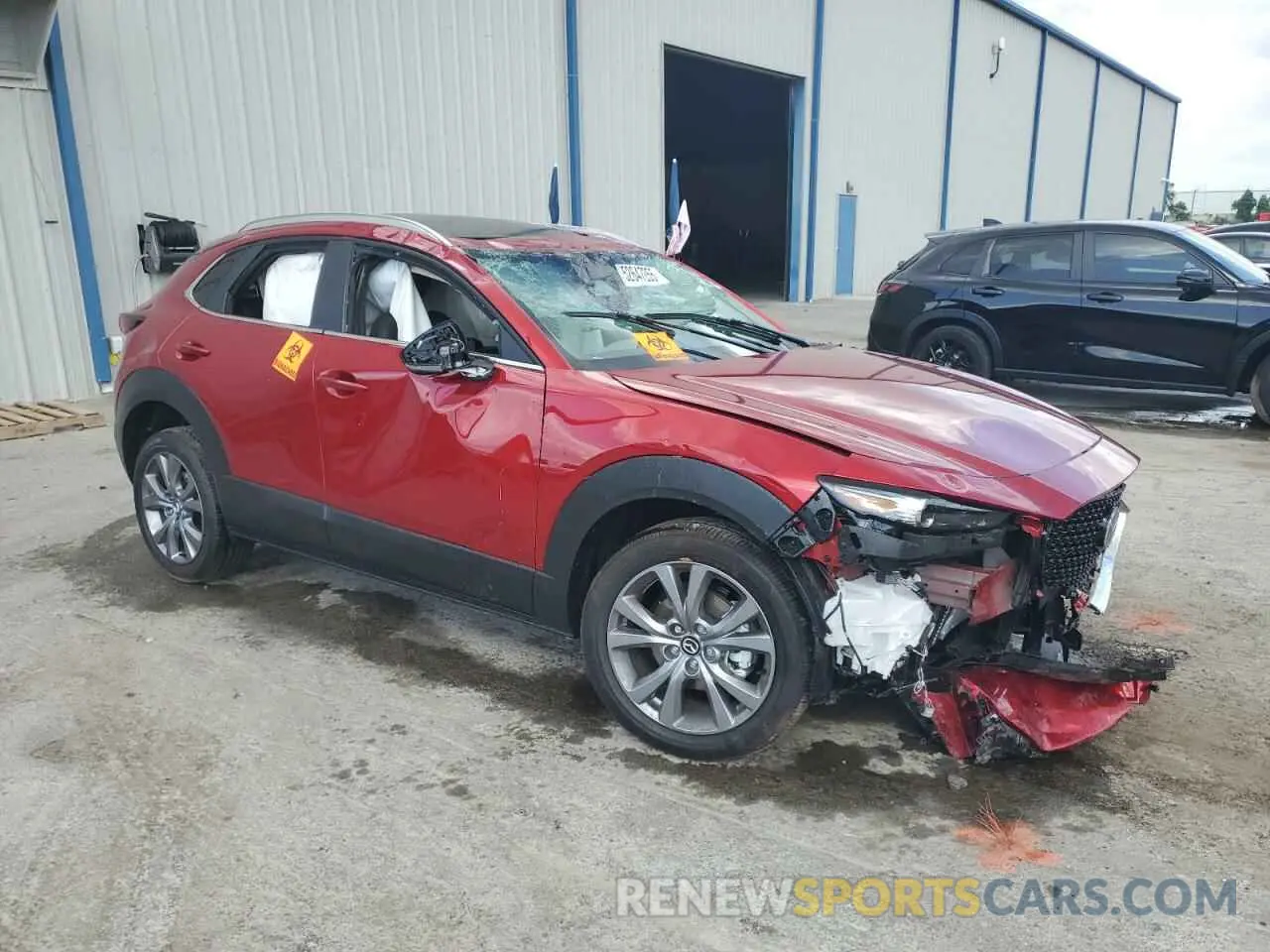 4 Photograph of a damaged car 3MVDMBCM9SM791529 MAZDA CX30 2025