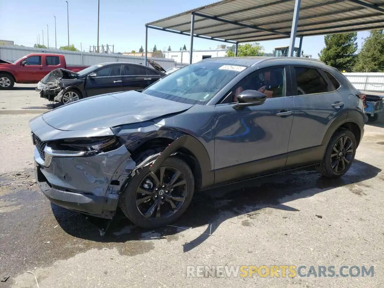 1 Photograph of a damaged car 3MVDMBCM9SM799677 MAZDA CX30 2025