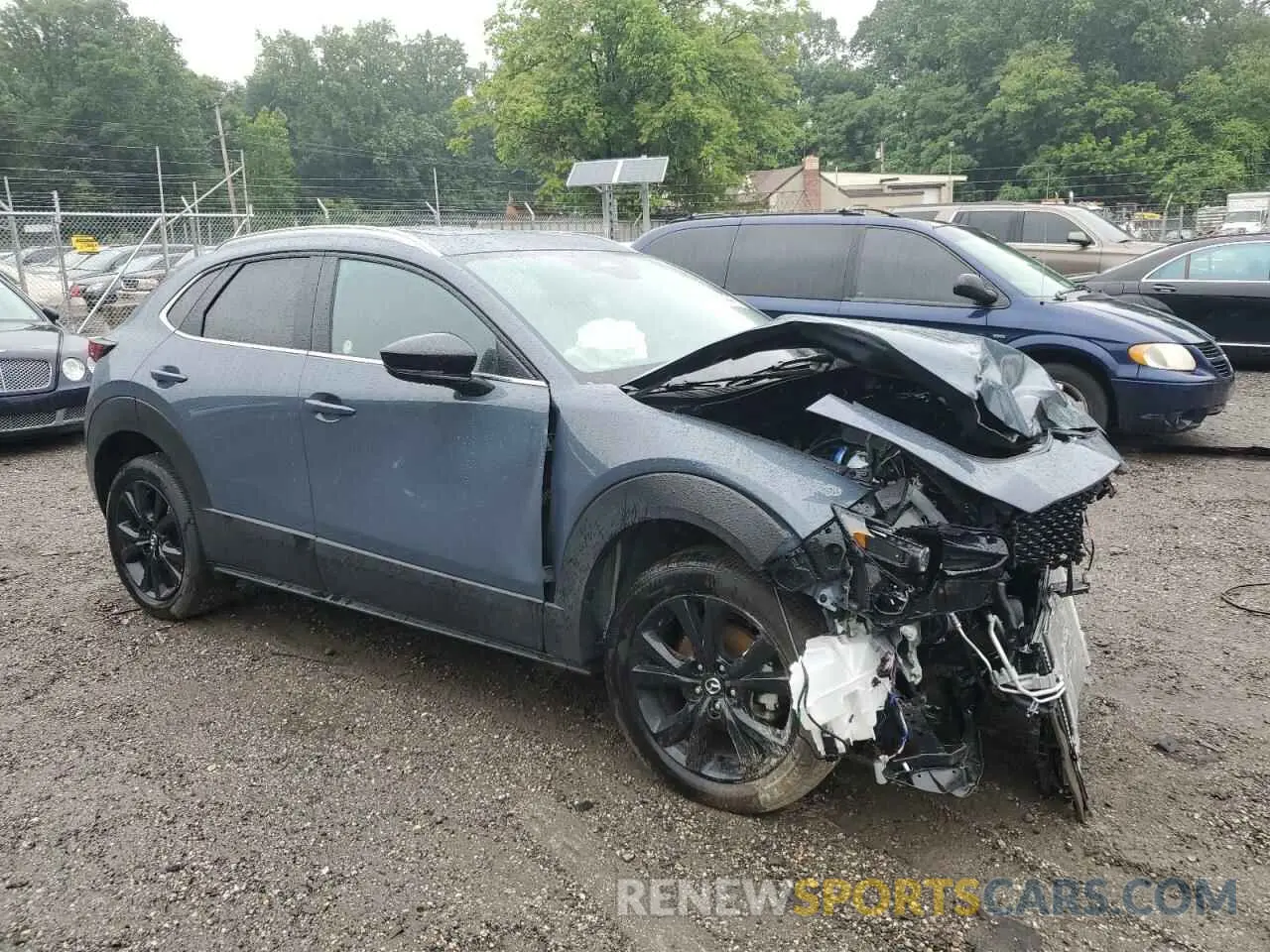 4 Photograph of a damaged car 3MVDMBCM9SM800942 MAZDA CX30 2025