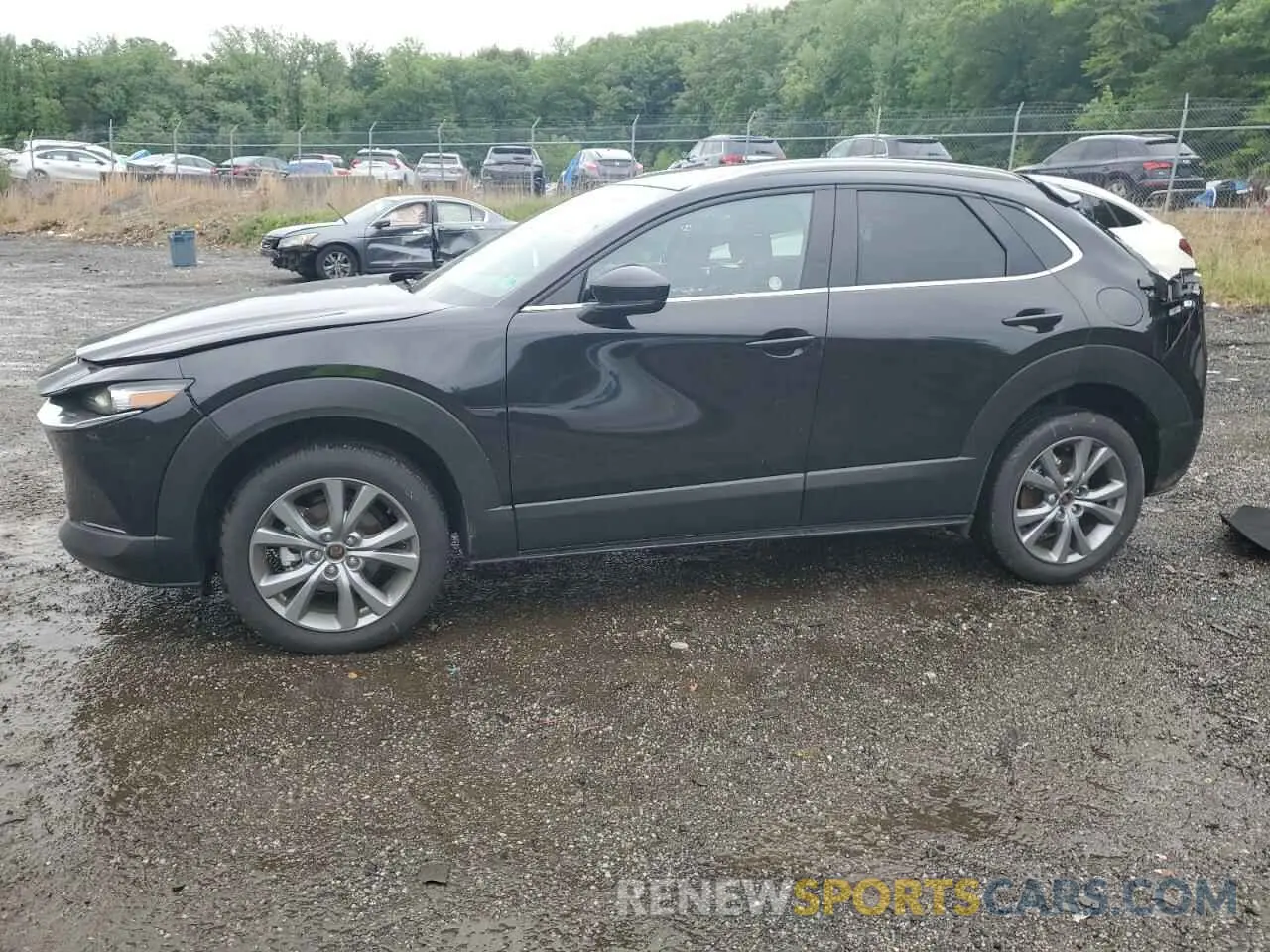 1 Photograph of a damaged car 3MVDMBCM9SM801668 MAZDA CX30 2025