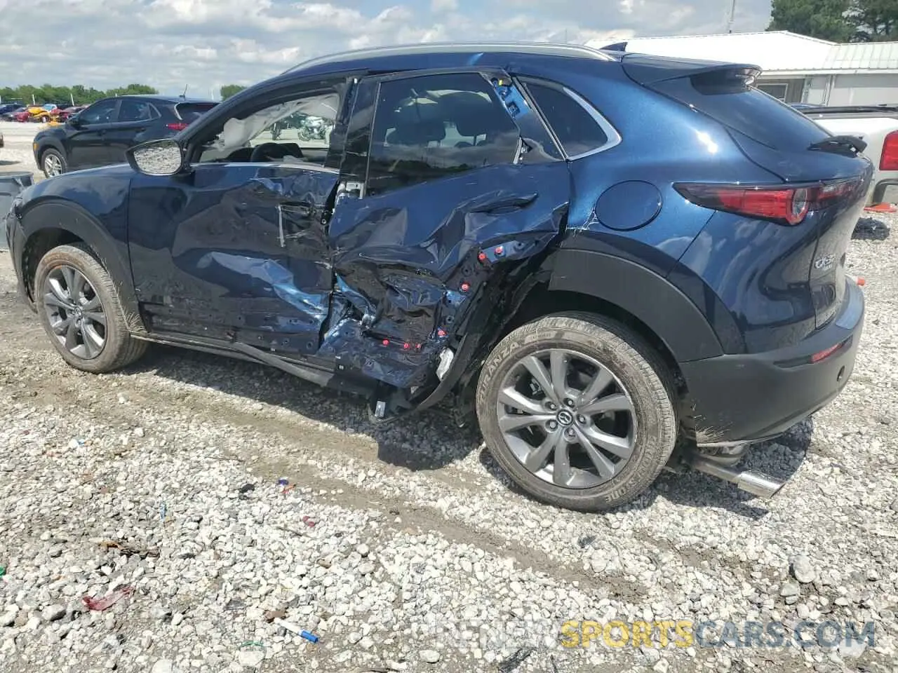 2 Photograph of a damaged car 3MVDMBDM3SM830422 MAZDA CX30 2025