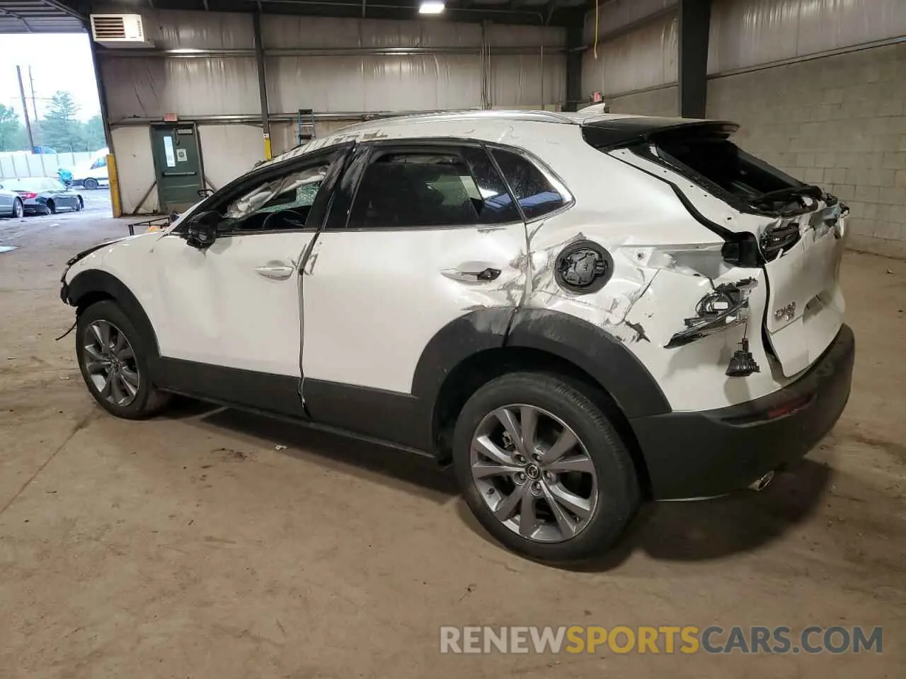 2 Photograph of a damaged car 3MVDMBDM4SM764141 MAZDA CX30 2025