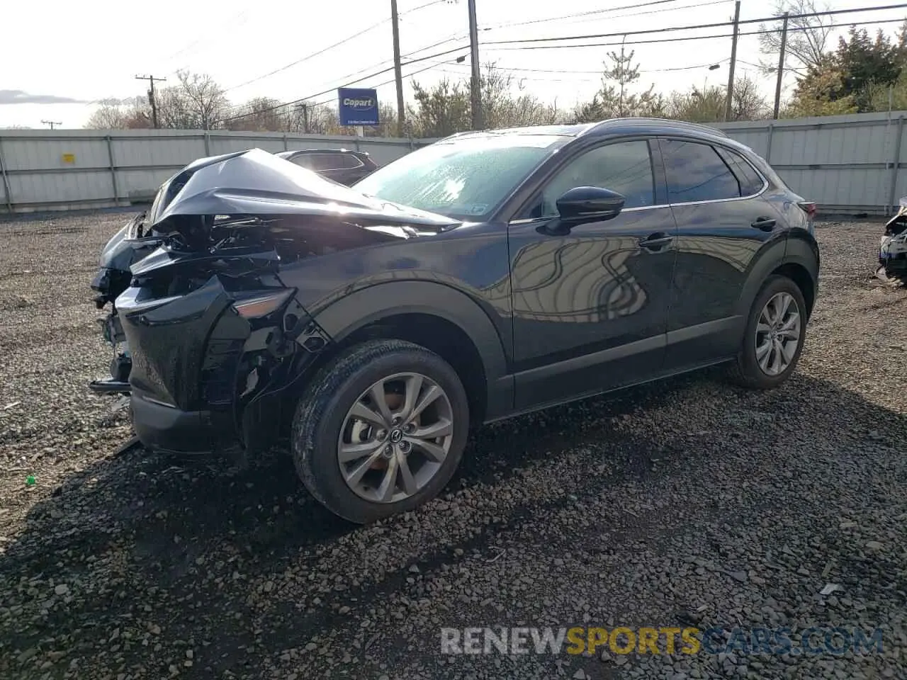 1 Photograph of a damaged car 3MVDMBDM6SM791678 MAZDA CX30 2025