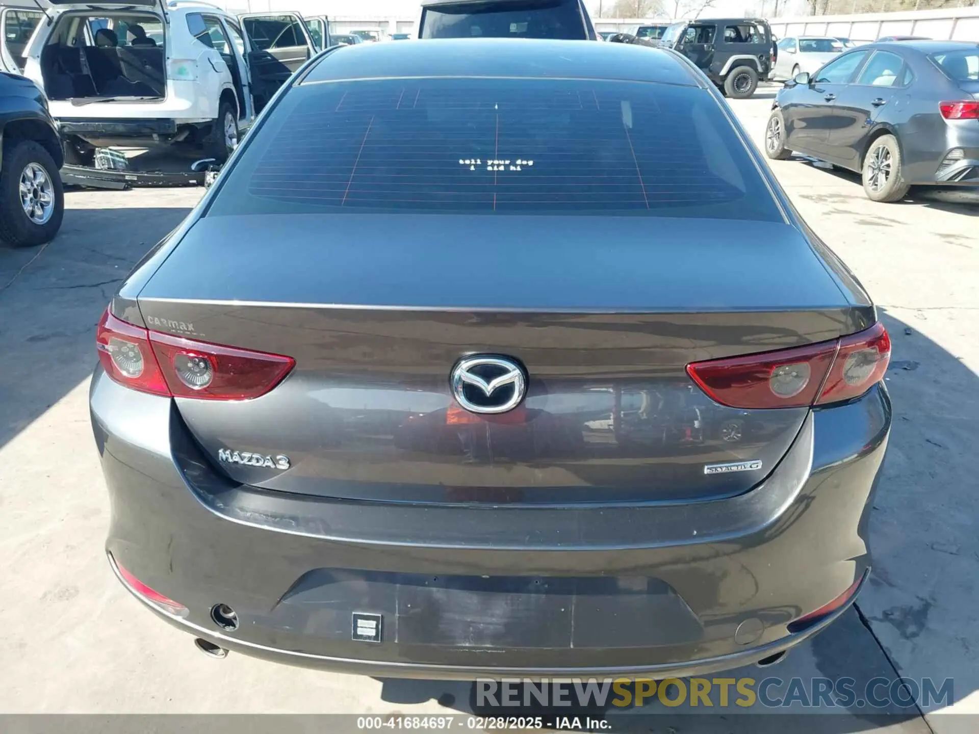 16 Photograph of a damaged car 3MZBPAAL0KM105508 MAZDA MAZDA3 2019