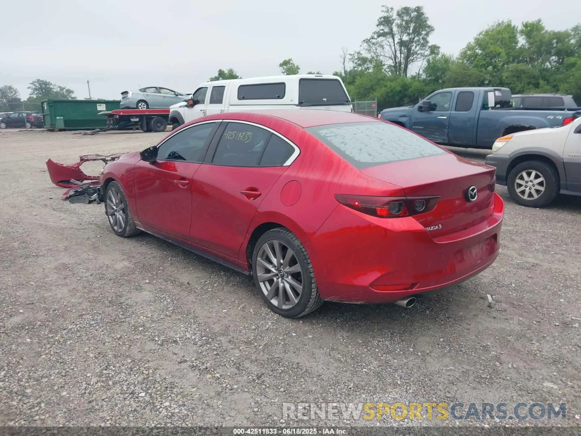 3 Photograph of a damaged car 3MZBPAAL7KM110480 MAZDA MAZDA3 2019