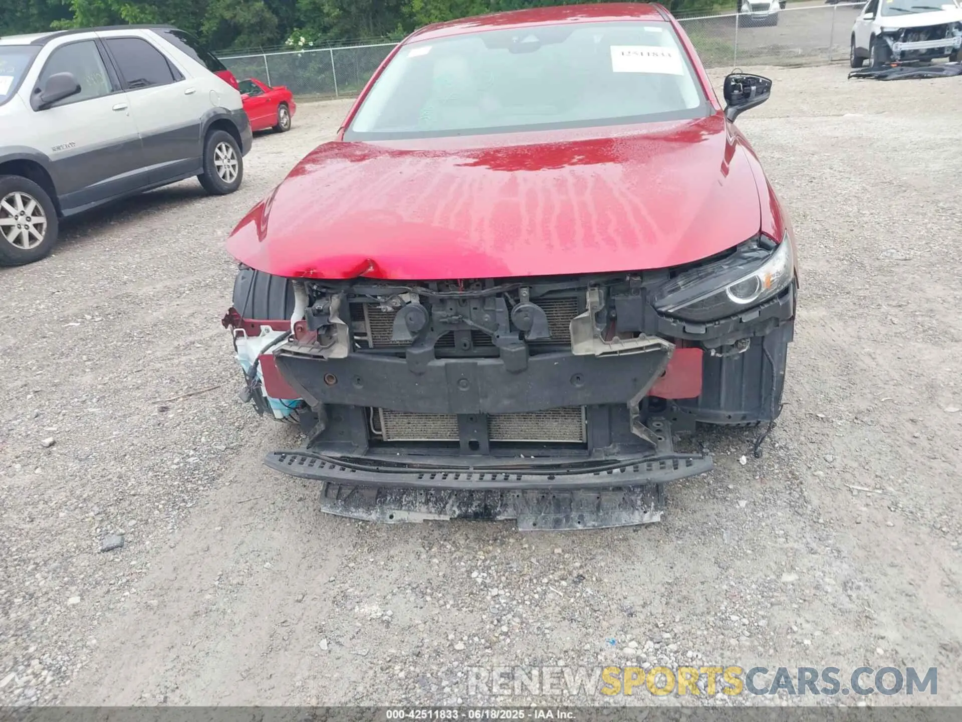 6 Photograph of a damaged car 3MZBPAAL7KM110480 MAZDA MAZDA3 2019