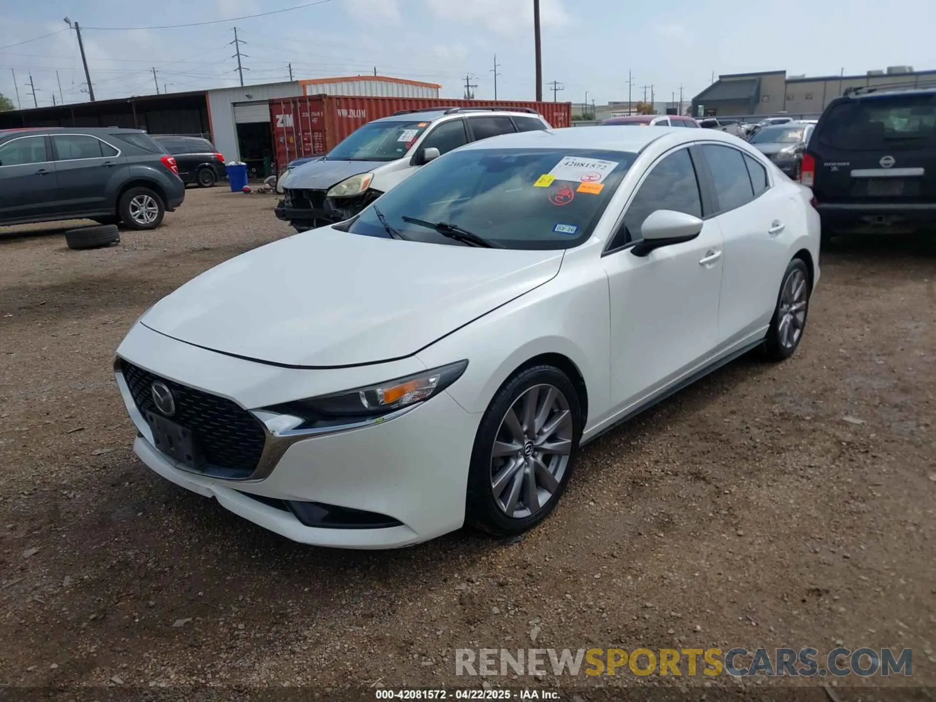 2 Photograph of a damaged car 3MZBPAAL9KM105989 MAZDA MAZDA3 2019