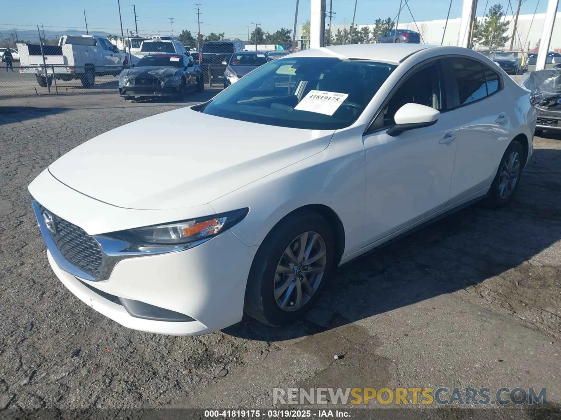 2 Photograph of a damaged car 3MZBPABL3KM113083 MAZDA MAZDA3 2019