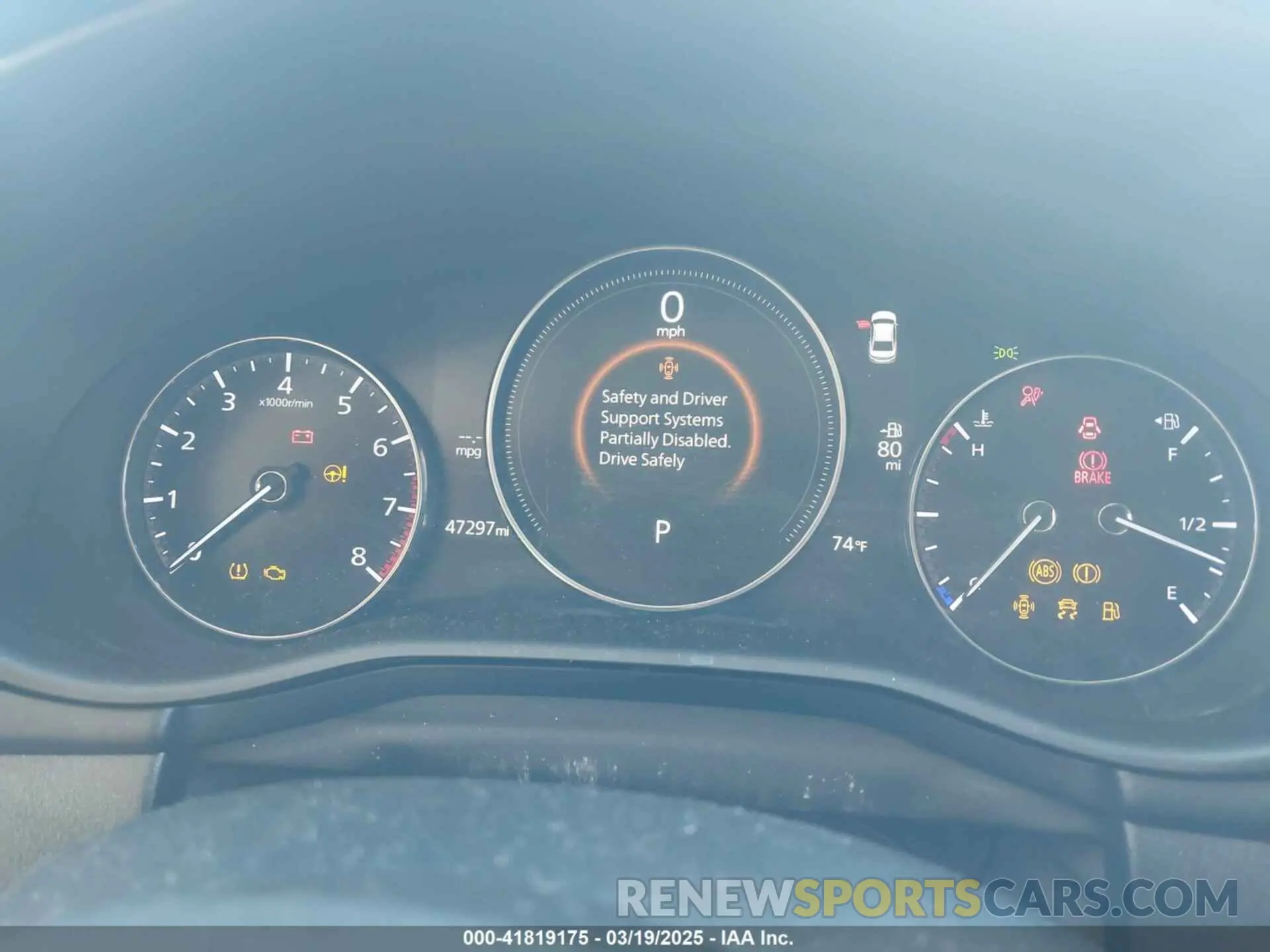 7 Photograph of a damaged car 3MZBPABL3KM113083 MAZDA MAZDA3 2019
