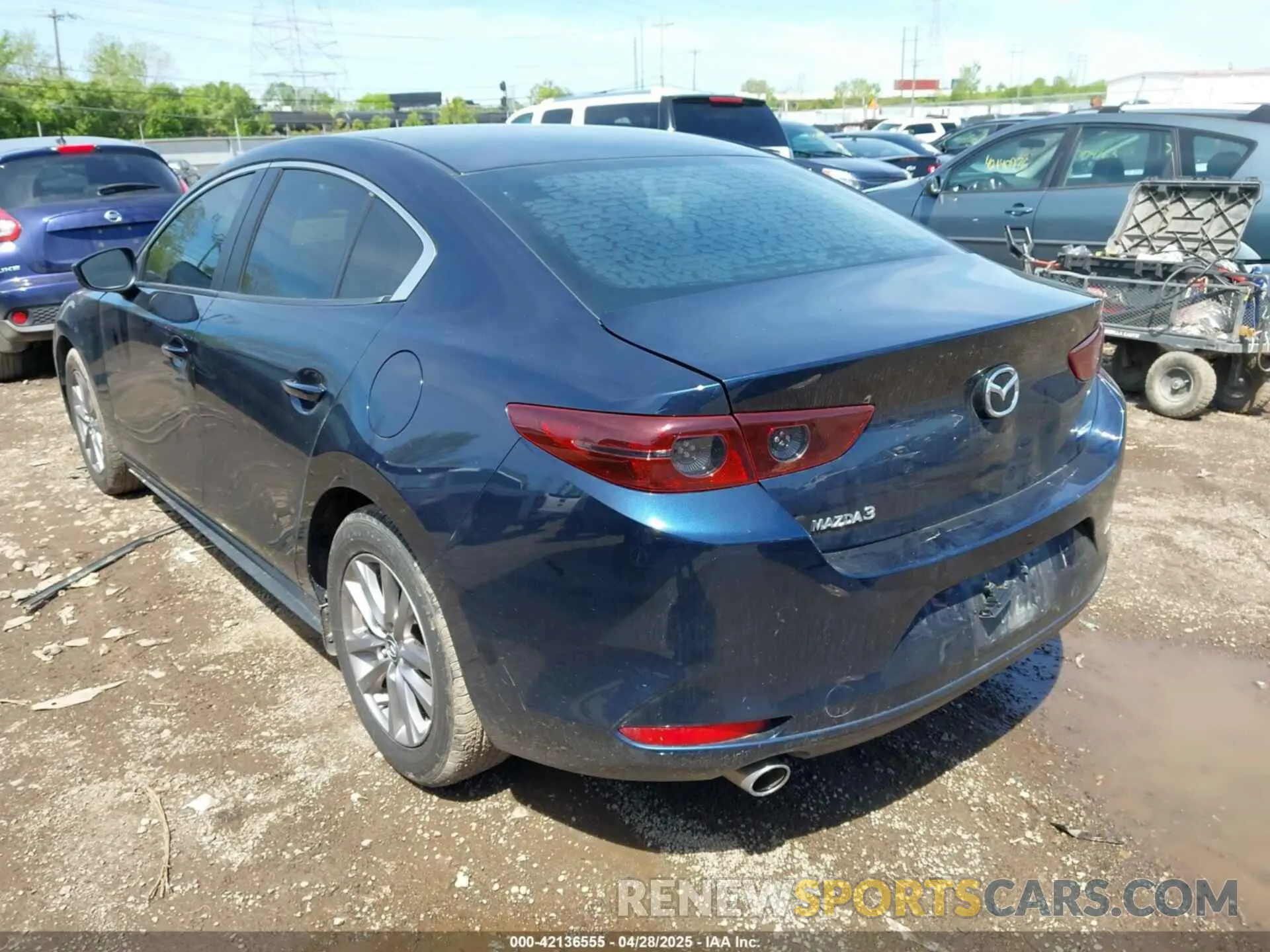 3 Photograph of a damaged car 3MZBPABL5KM111514 MAZDA MAZDA3 2019