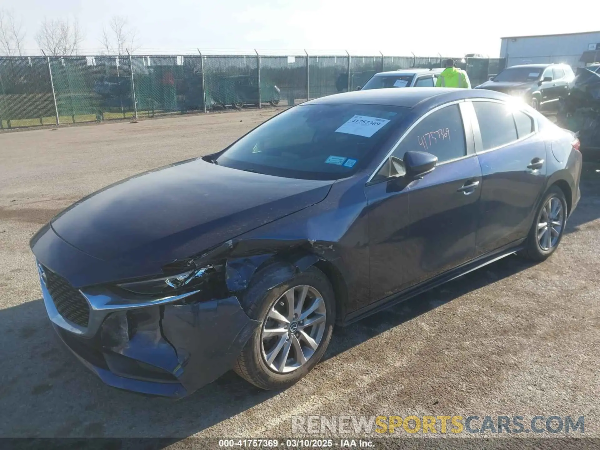 2 Photograph of a damaged car 3MZBPABL5KM113750 MAZDA MAZDA3 2019