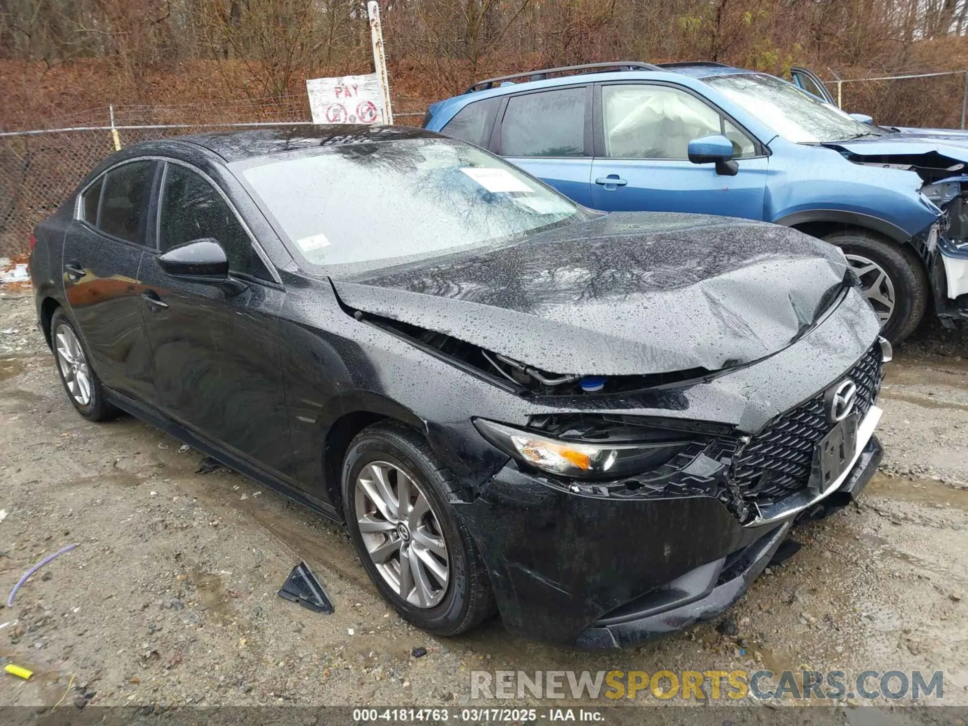 1 Photograph of a damaged car 3MZBPABL7KM110476 MAZDA MAZDA3 2019