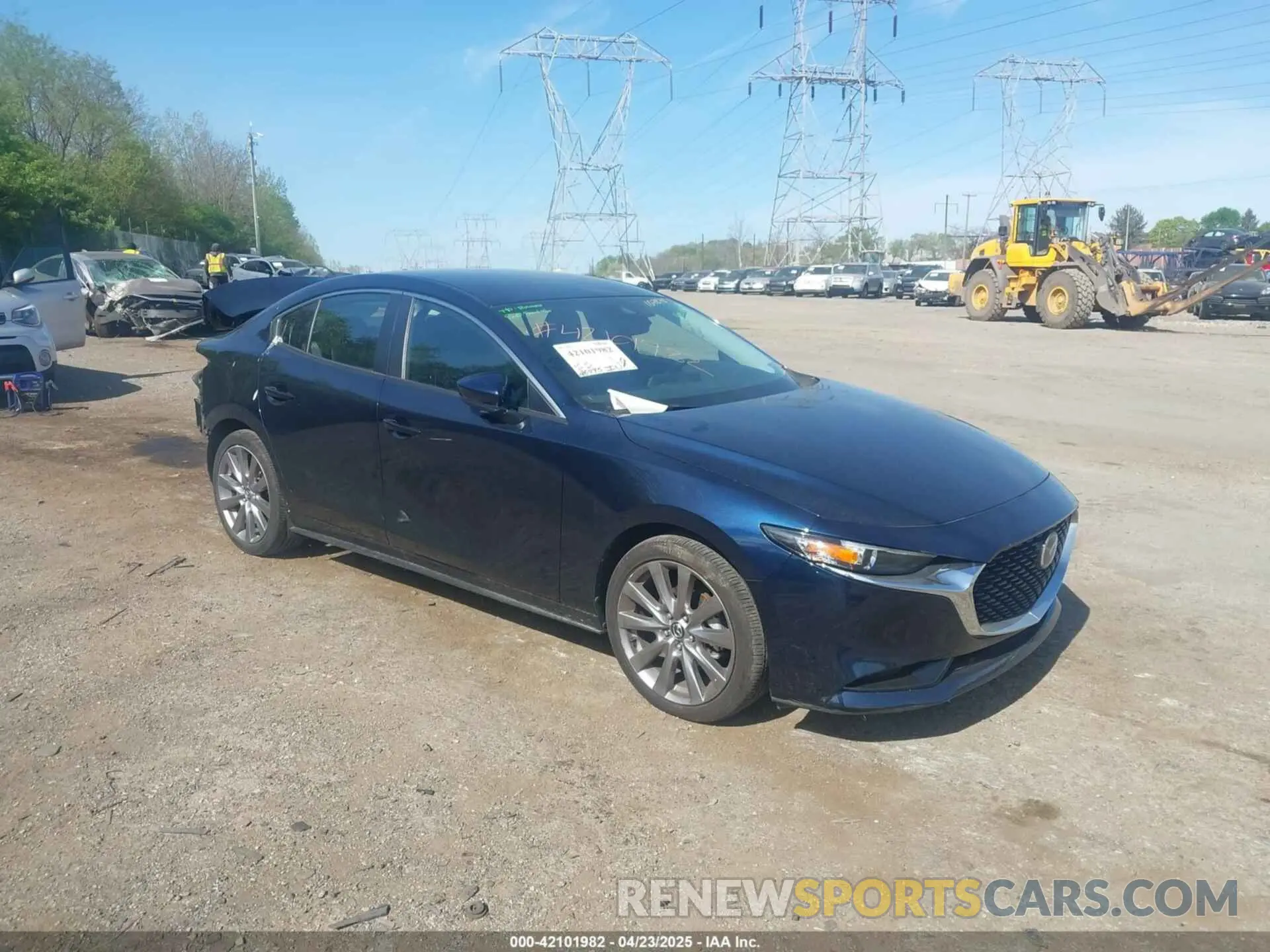 1 Photograph of a damaged car 3MZBPADL5KM107878 MAZDA MAZDA3 2019