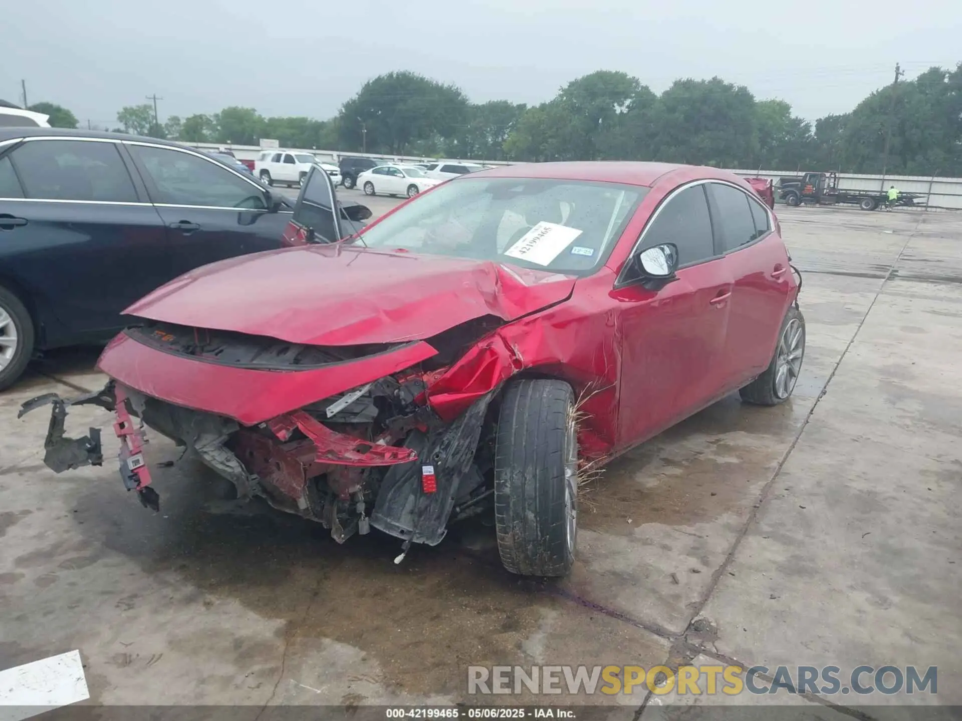 2 Photograph of a damaged car 3MZBPADL6KM112538 MAZDA MAZDA3 2019