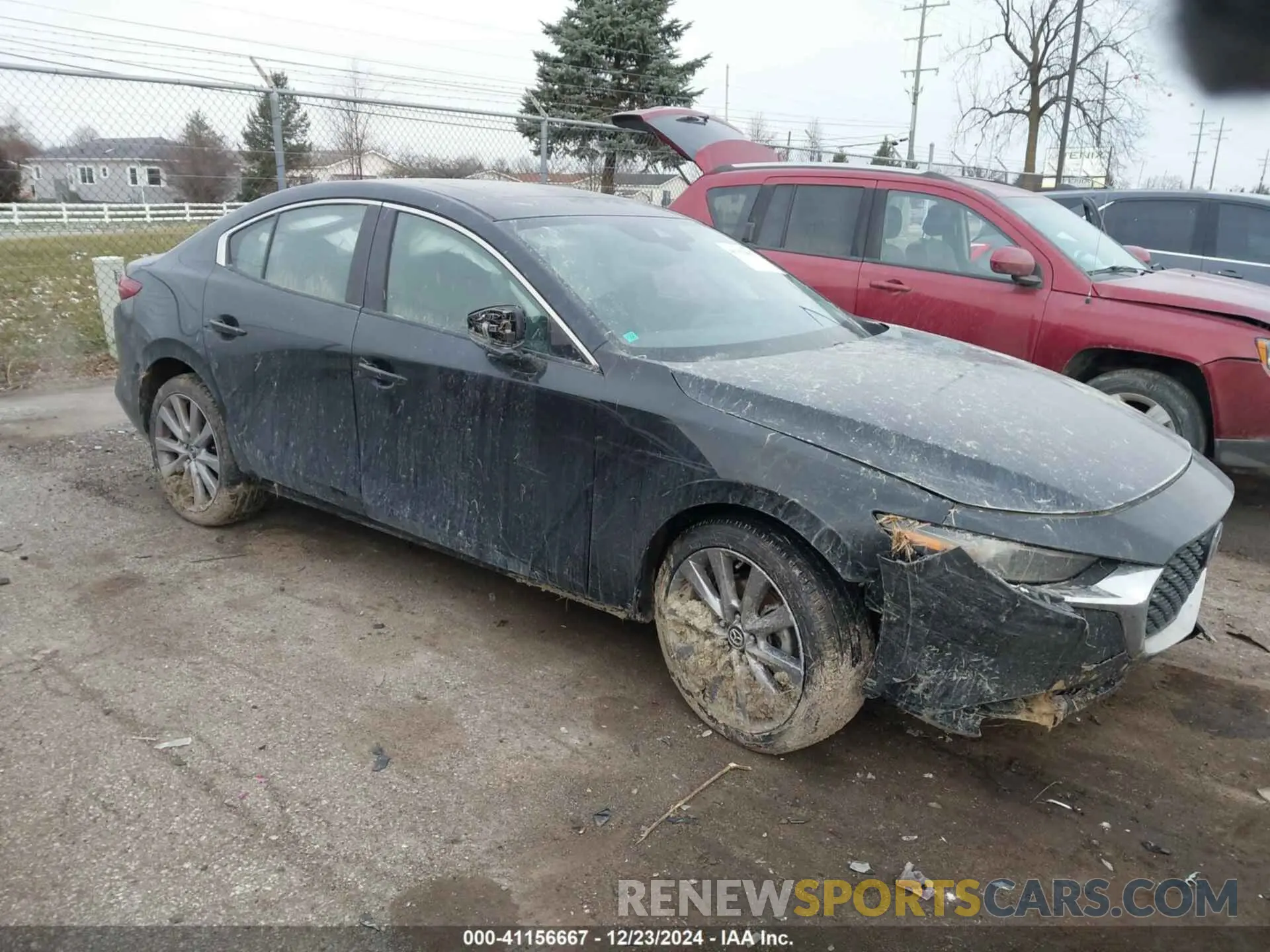 1 Photograph of a damaged car 3MZBPAEM1KM104483 MAZDA MAZDA3 2019