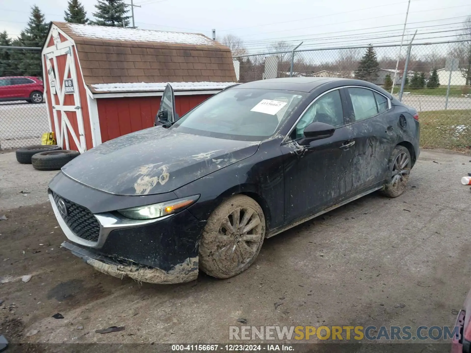 2 Photograph of a damaged car 3MZBPAEM1KM104483 MAZDA MAZDA3 2019