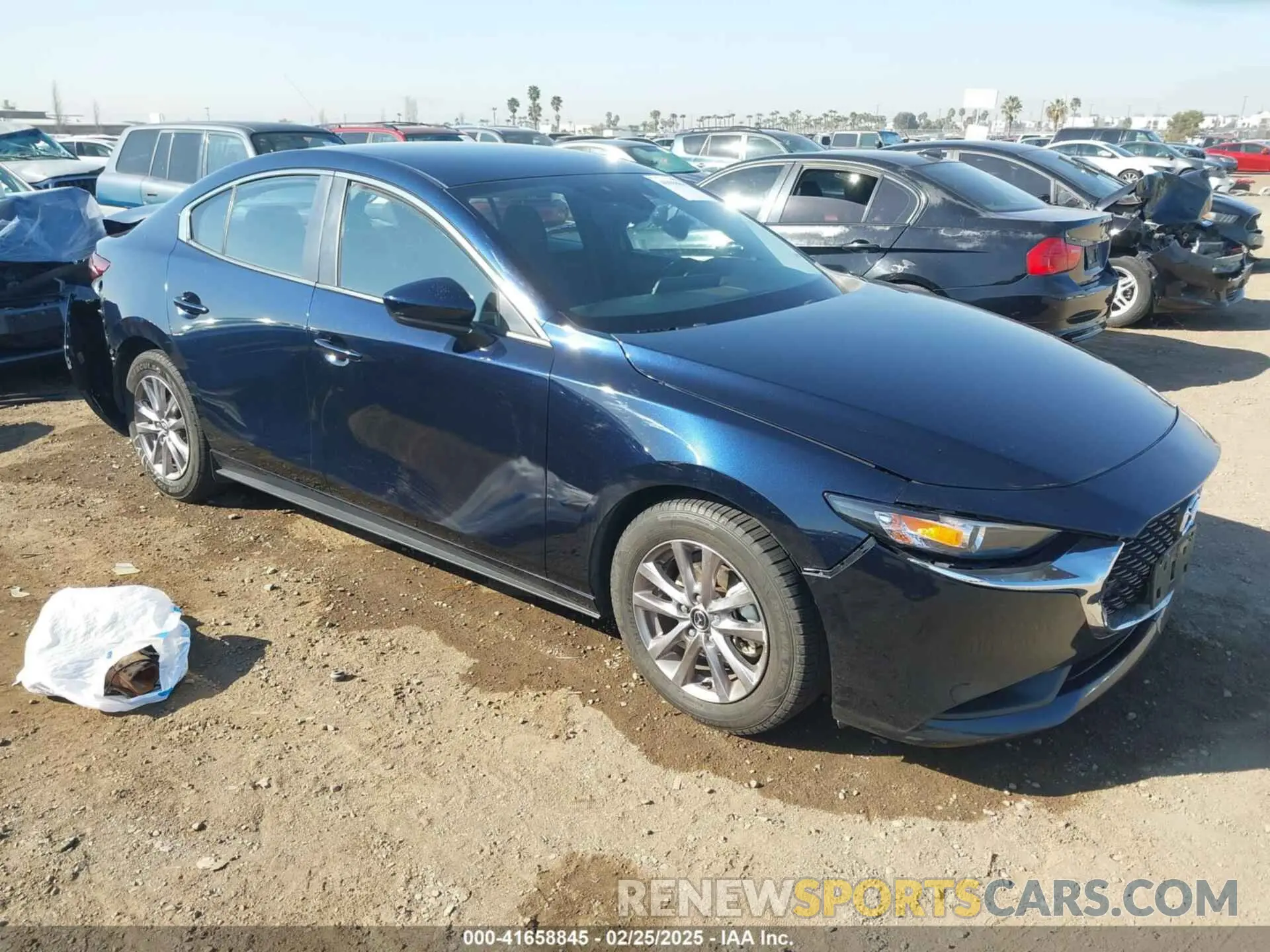1 Photograph of a damaged car JM1BPABL8K1109756 MAZDA MAZDA3 2019