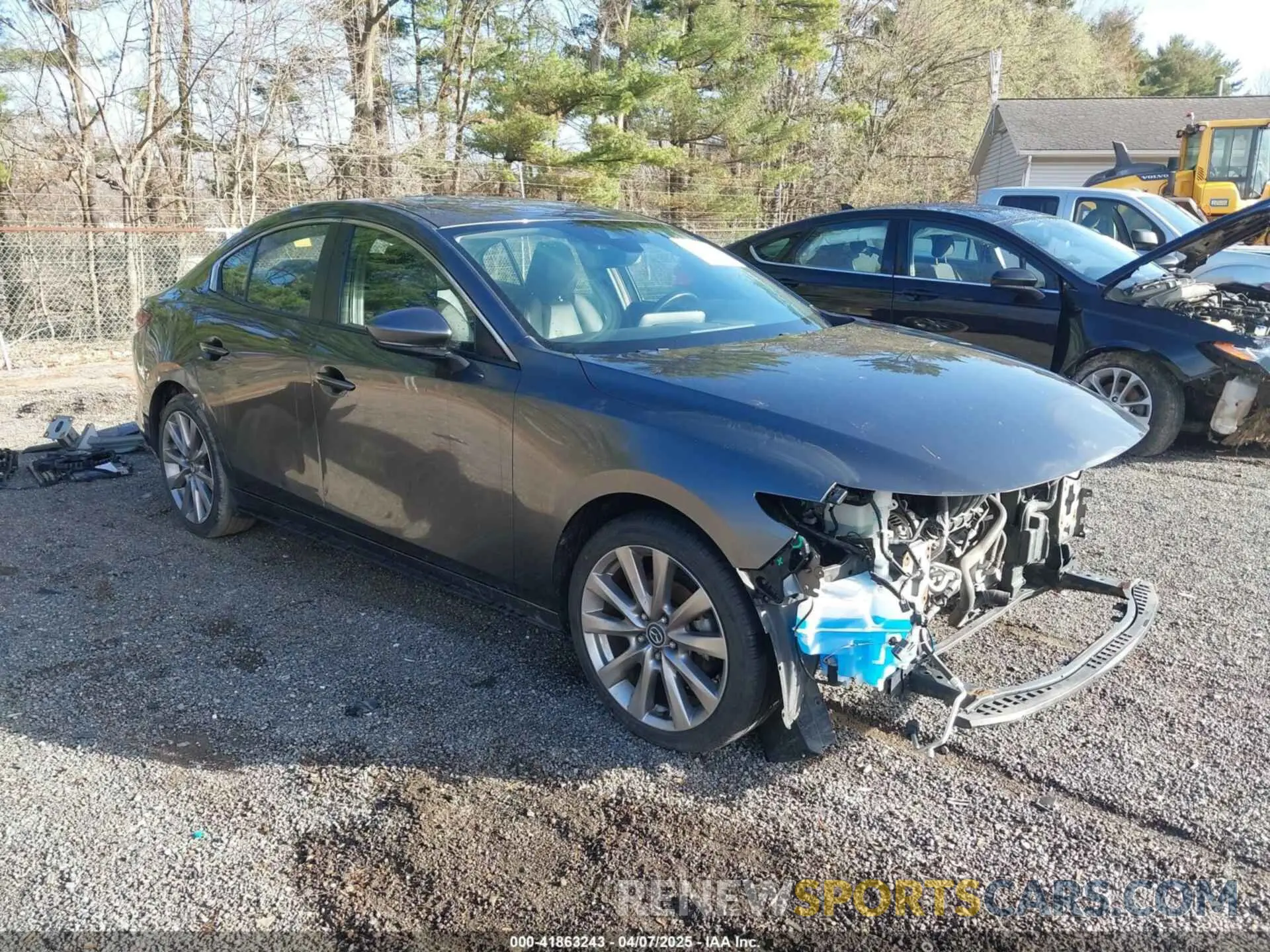 1 Photograph of a damaged car JM1BPACL1K1109354 MAZDA MAZDA3 2019