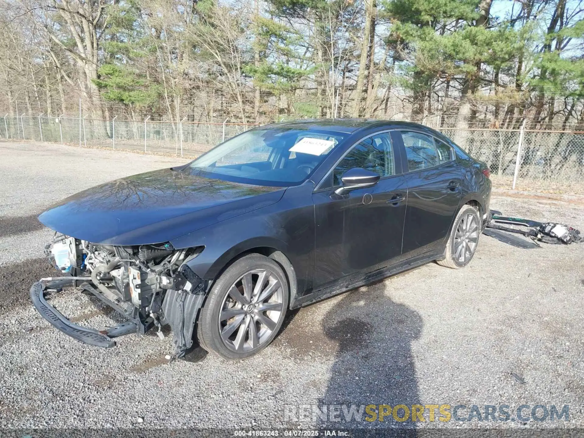 2 Photograph of a damaged car JM1BPACL1K1109354 MAZDA MAZDA3 2019