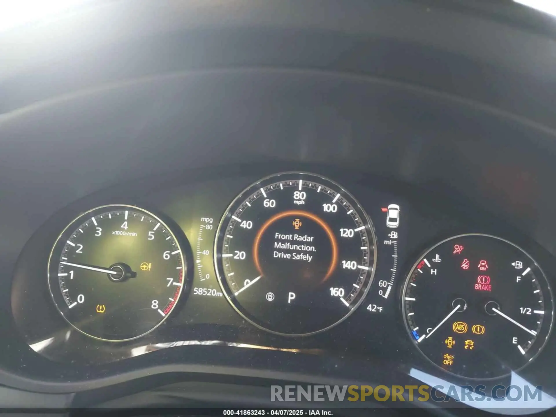 7 Photograph of a damaged car JM1BPACL1K1109354 MAZDA MAZDA3 2019
