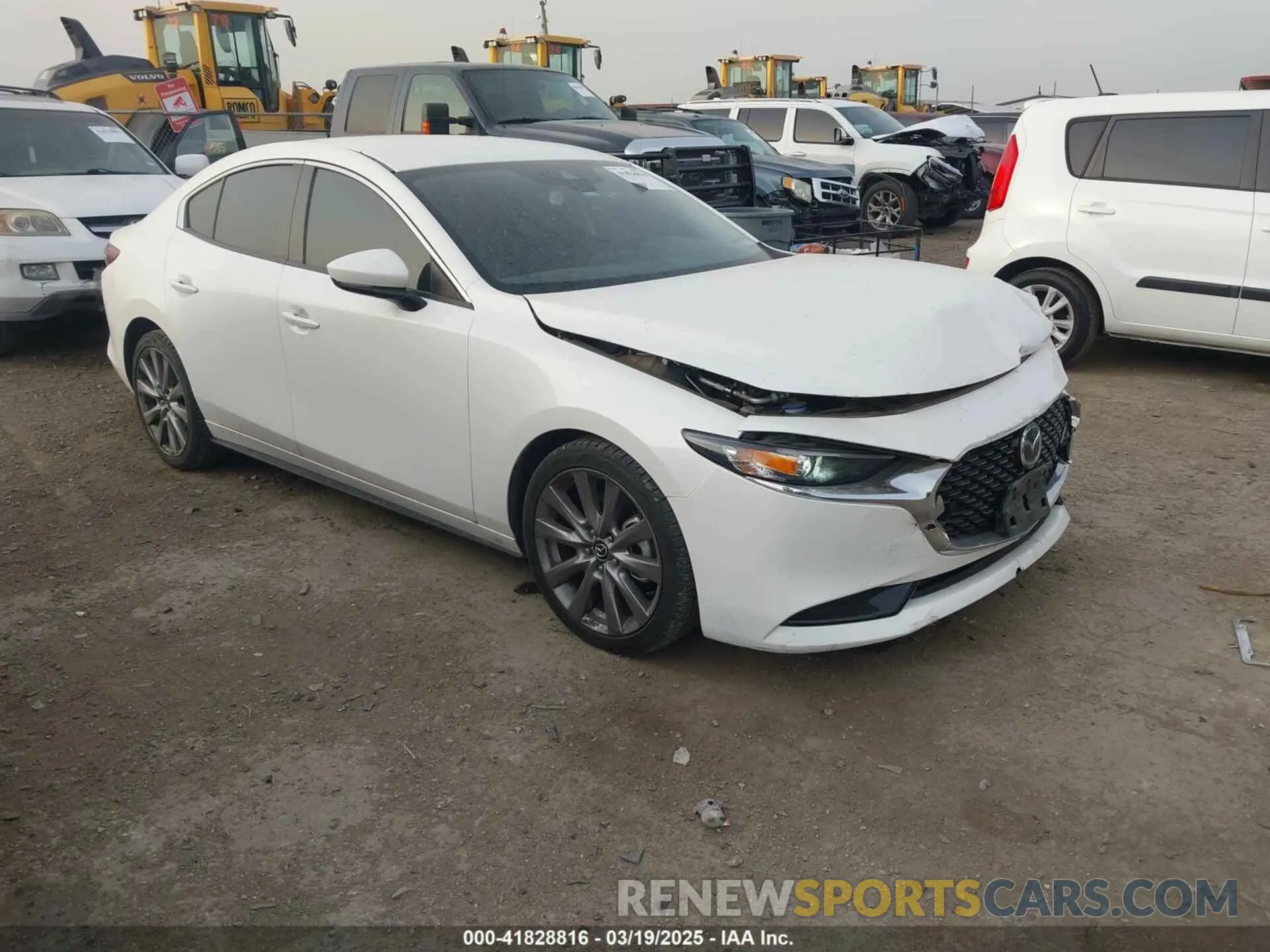 1 Photograph of a damaged car JM1BPACL6K1109964 MAZDA MAZDA3 2019