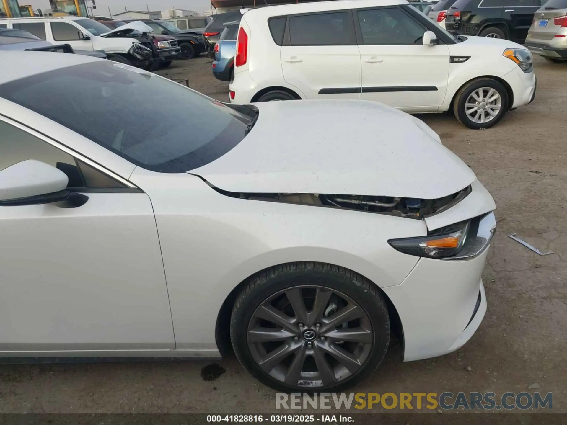 13 Photograph of a damaged car JM1BPACL6K1109964 MAZDA MAZDA3 2019