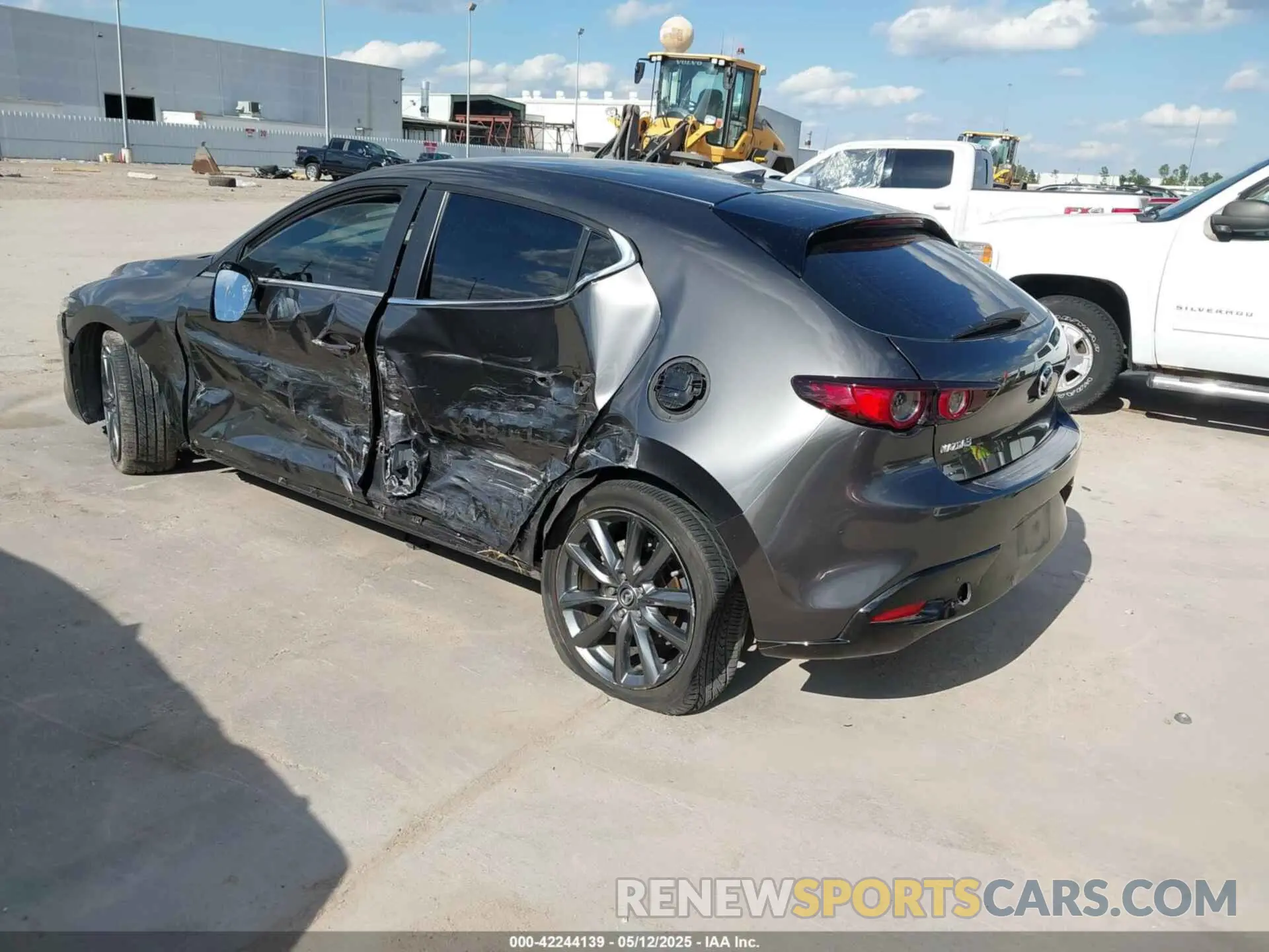 3 Photograph of a damaged car JM1BPAMM2K1119687 MAZDA MAZDA3 2019