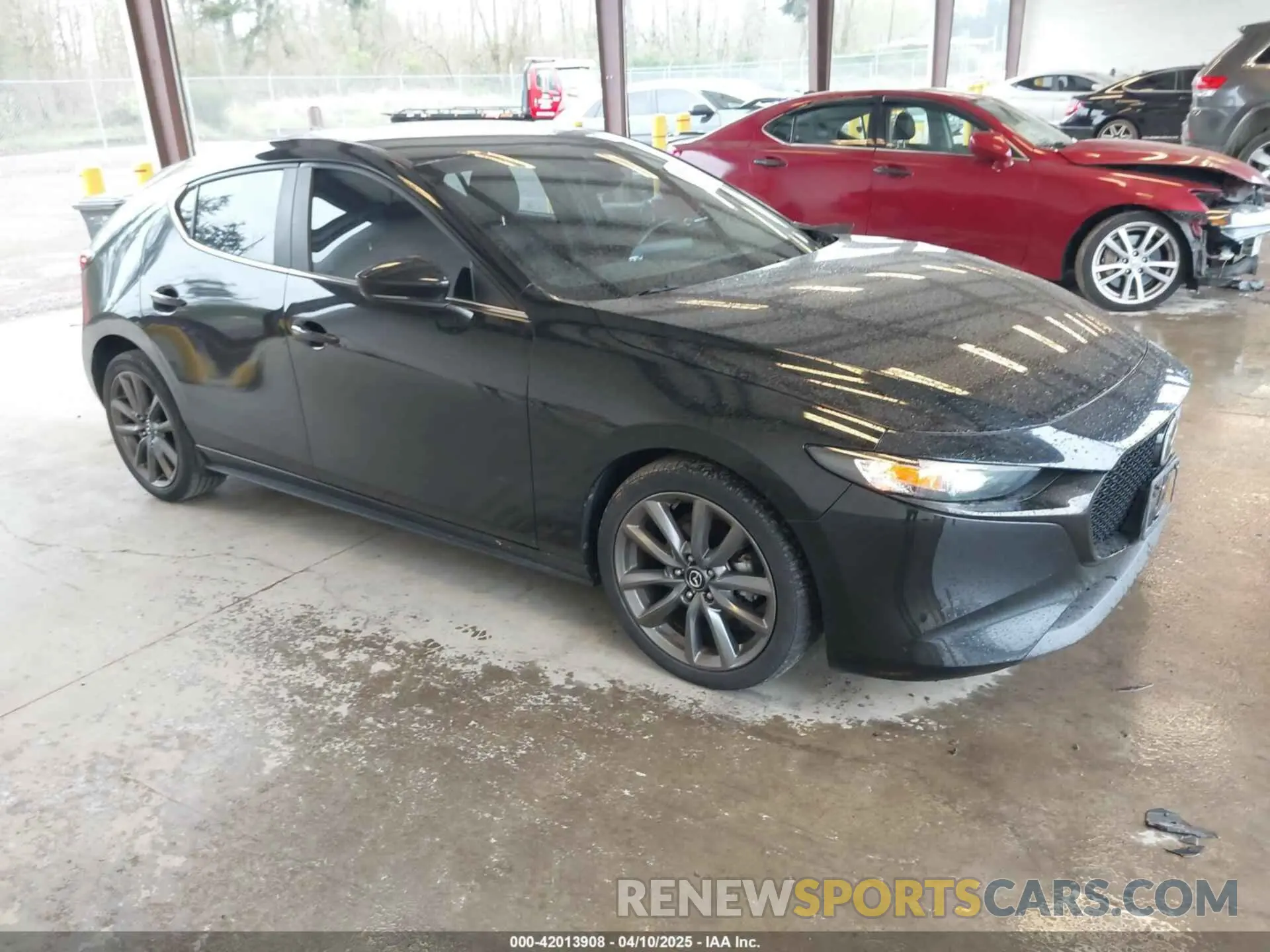 1 Photograph of a damaged car JM1BPAMM7K1142723 MAZDA MAZDA3 2019