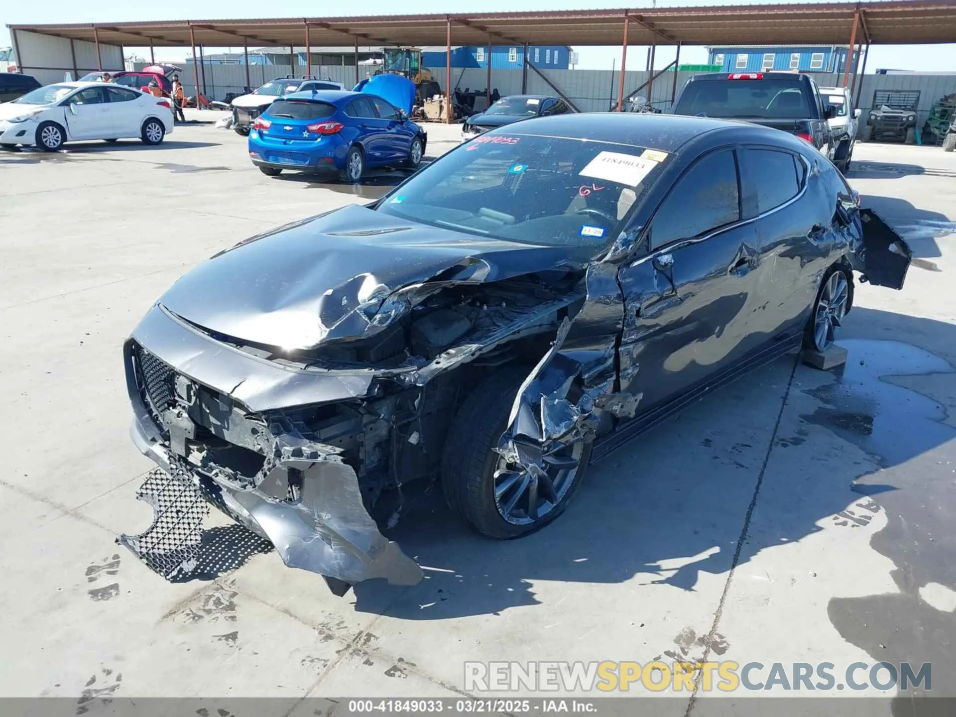 2 Photograph of a damaged car JM1BPAMM8K1120231 MAZDA MAZDA3 2019