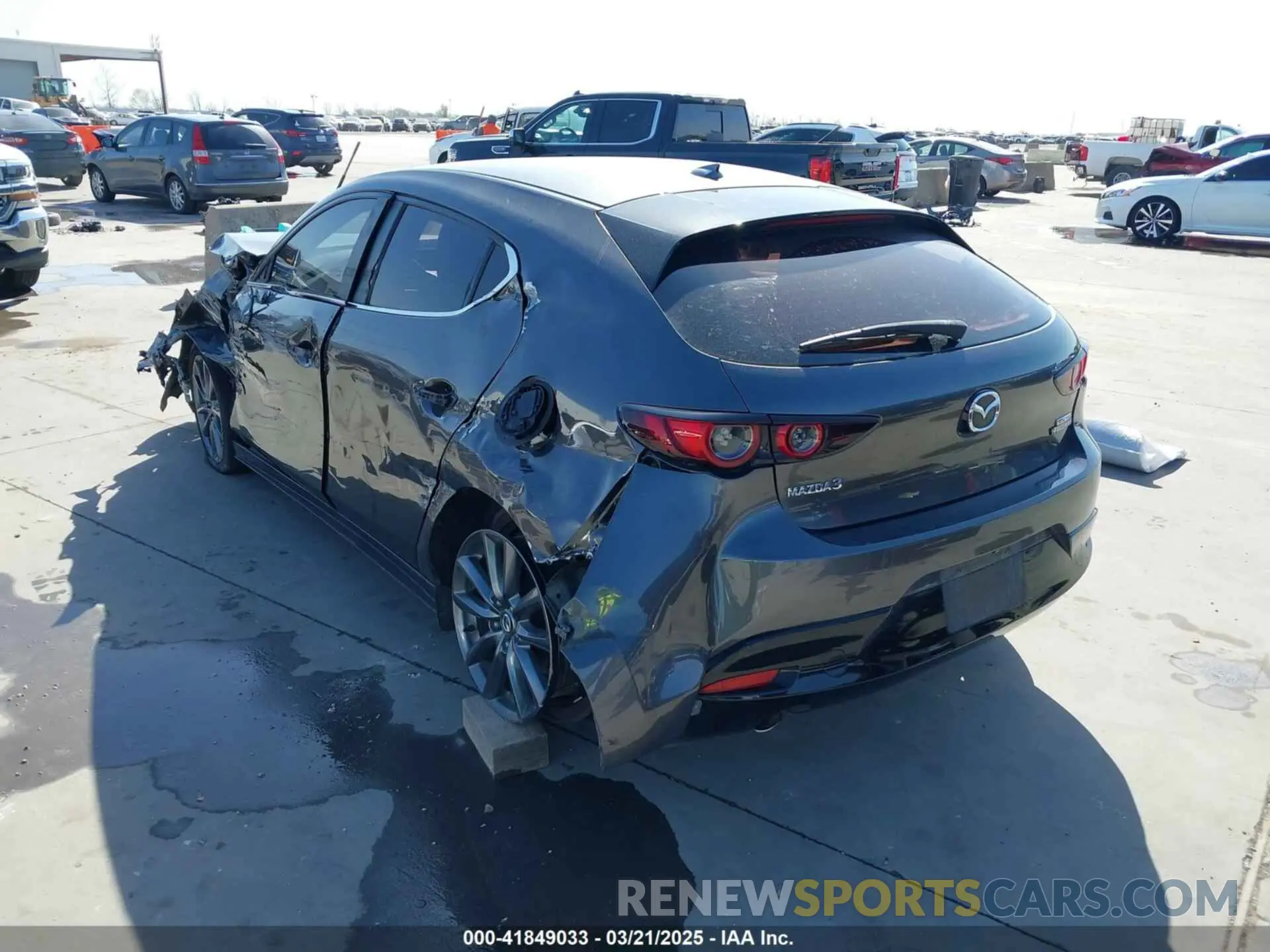 3 Photograph of a damaged car JM1BPAMM8K1120231 MAZDA MAZDA3 2019