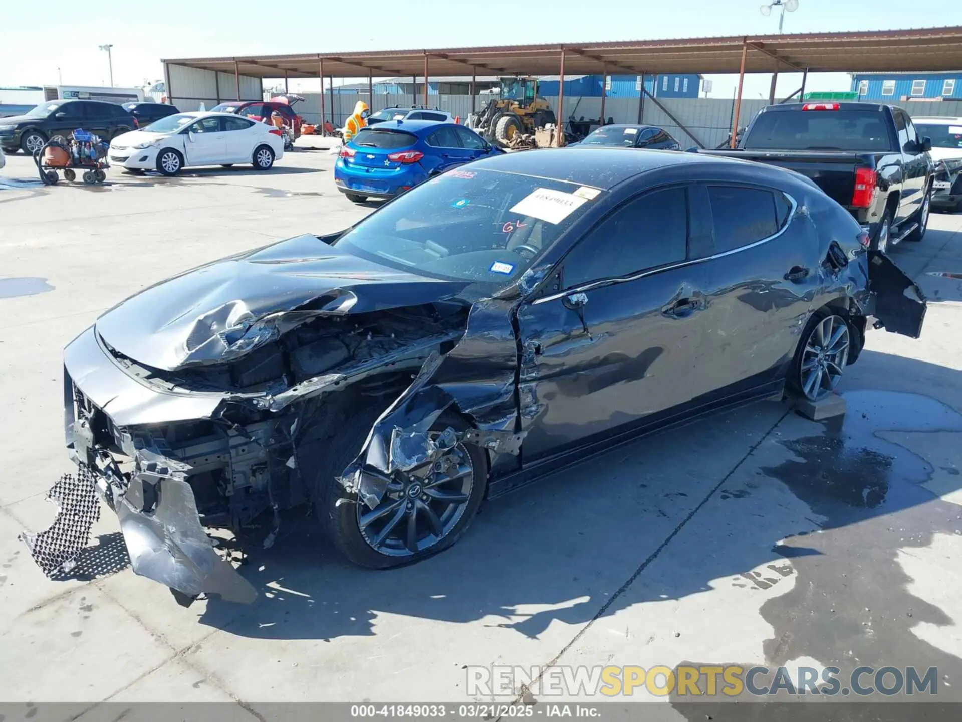 6 Photograph of a damaged car JM1BPAMM8K1120231 MAZDA MAZDA3 2019