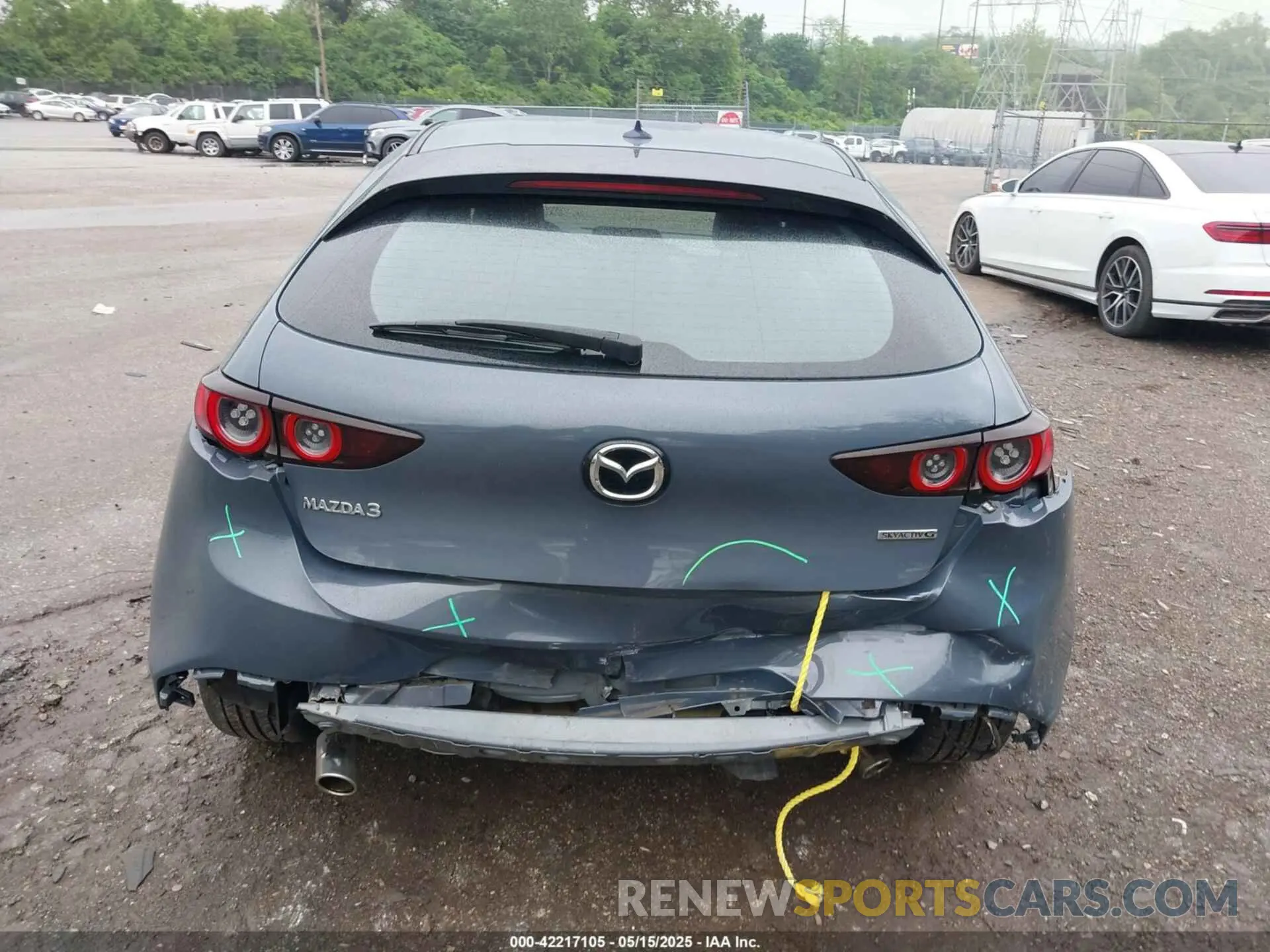 17 Photograph of a damaged car JM1BPANM1K1119355 MAZDA MAZDA3 2019
